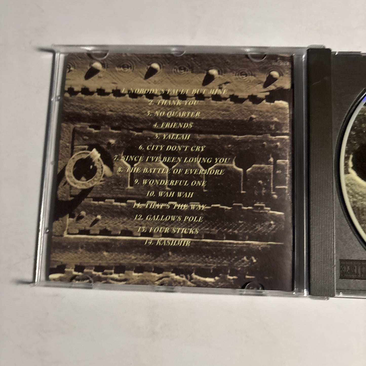 No Quarter: Jimmy Page & Robert Plant Unledded (CD, 1994)