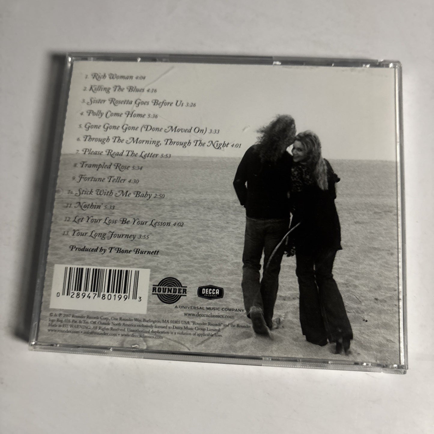 Robert Plant, Alison Krauss – Raising Sand (CD, 2007) Europe 478 0199 DH