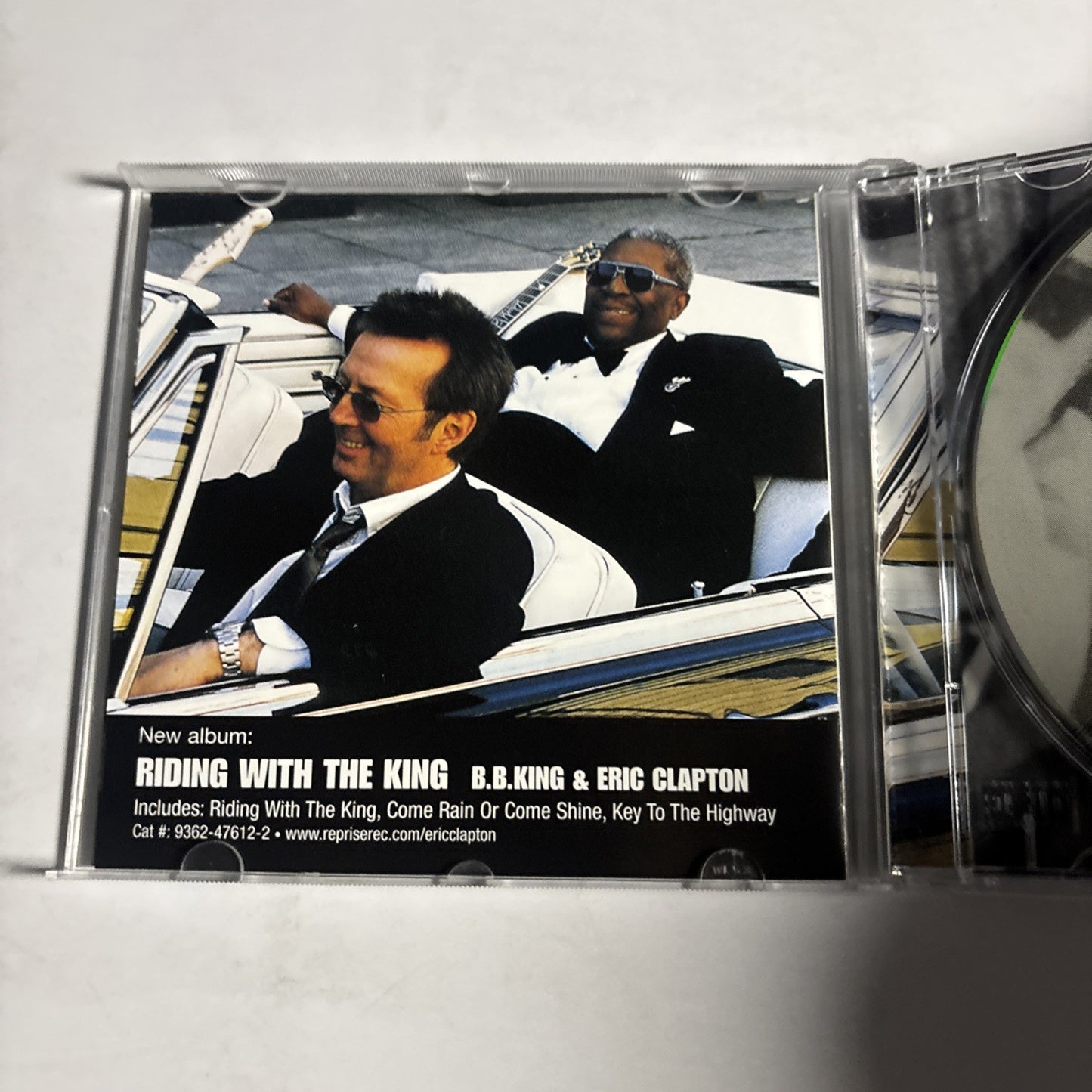 B.B. King, Eric Clapton – Riding With The King (CD, 2000) Europe 9362-47612-2