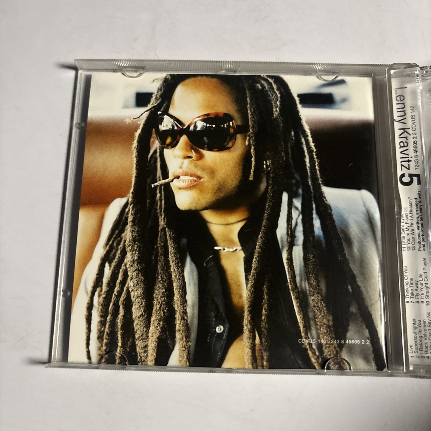 Lenny Kravitz – 5 (CD, 1998) UK & Europe 7243 8 45605 2 2