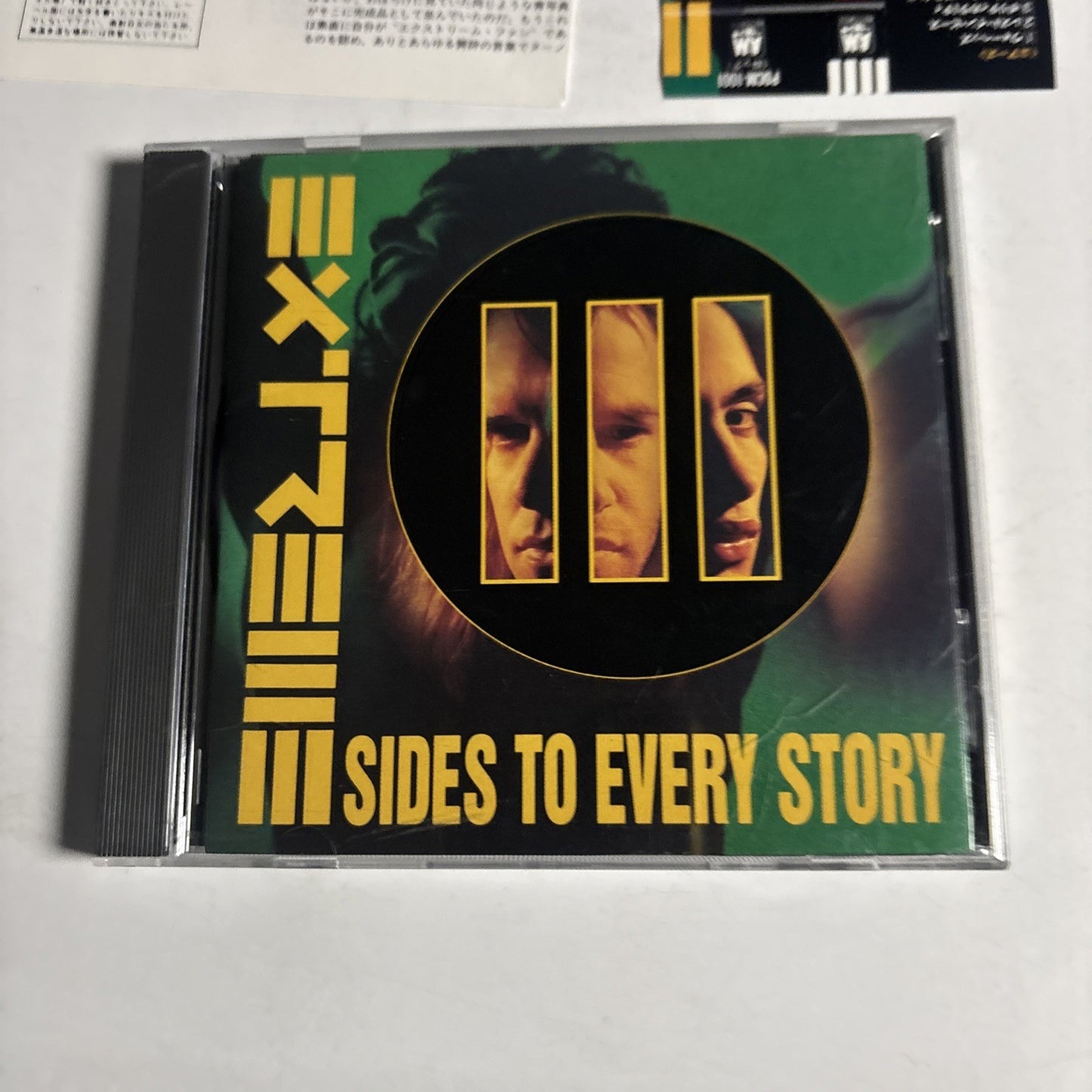 Extreme – III Sides To Every Story (CD, 1992) Japan obi POCM-1001
