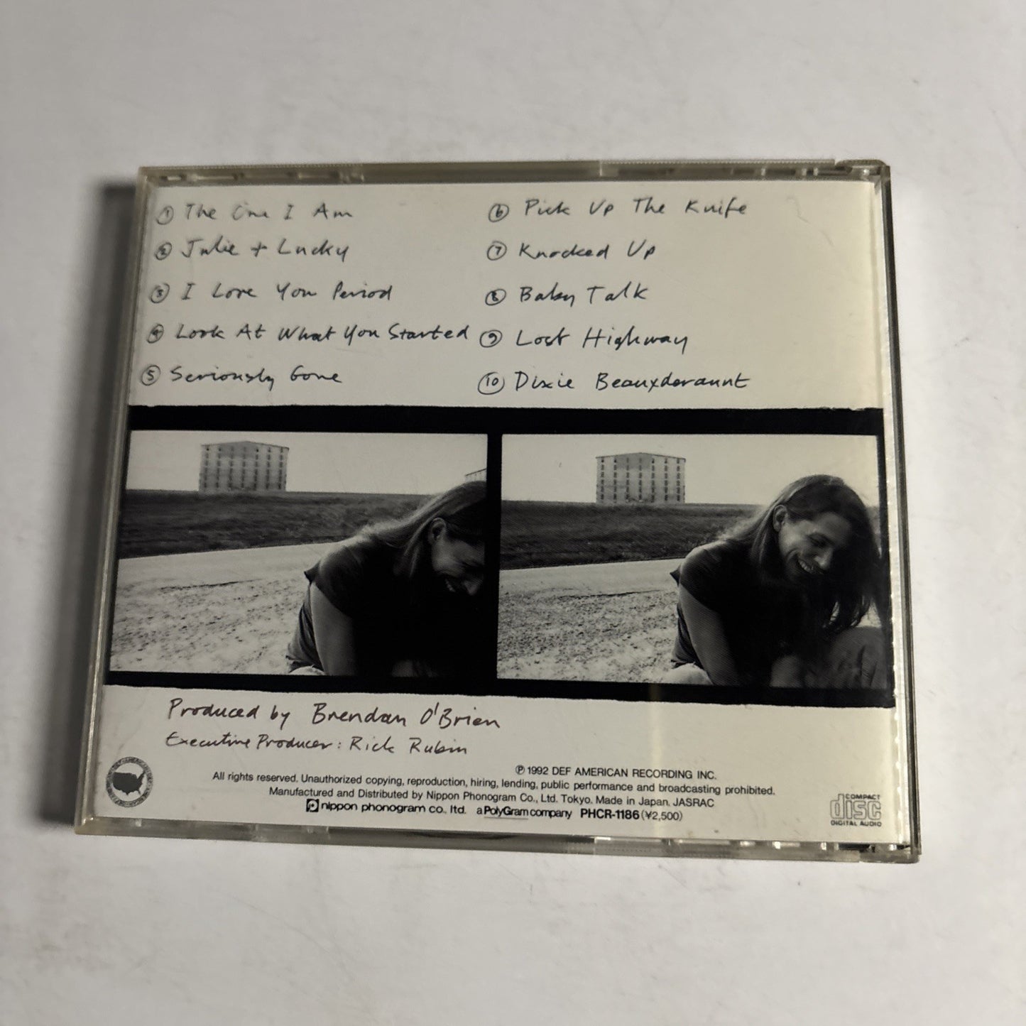 Dan Baird – Love Songs For The Hearing Impaired (CD, 1992) Japan PHCR-1186