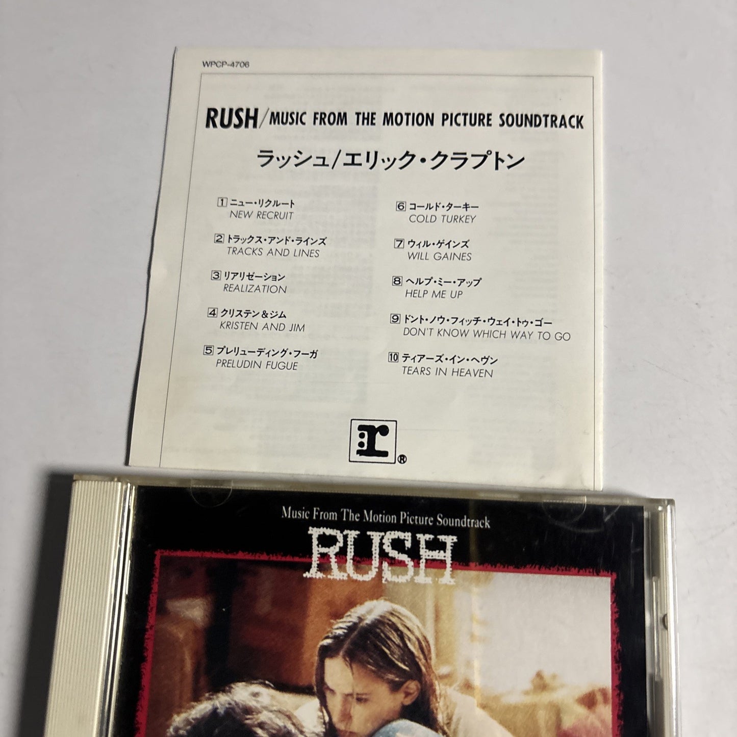 Eric Clapton – Rush (Music From The Motion Picture Soundtrack) (CD, 1992) Japa6