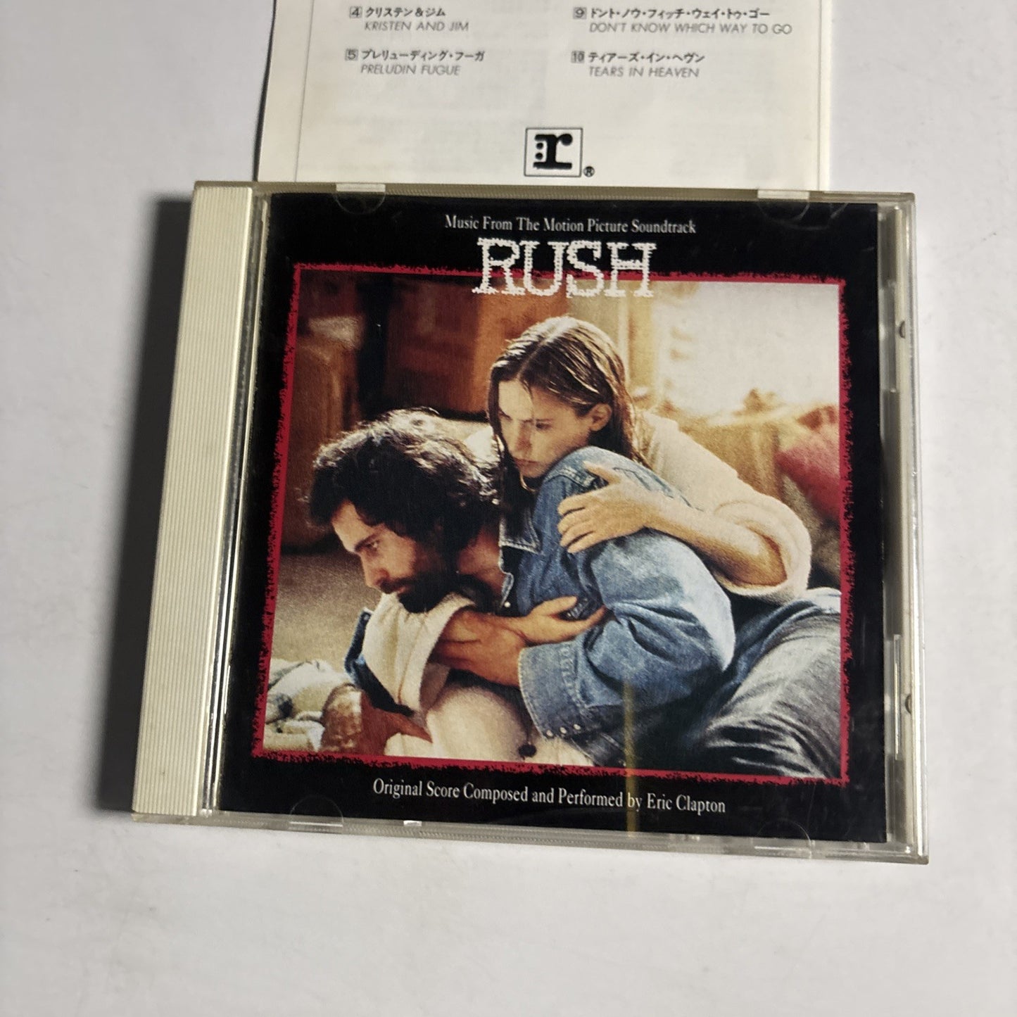 Eric Clapton – Rush (Music From The Motion Picture Soundtrack) (CD, 1992) Japa6