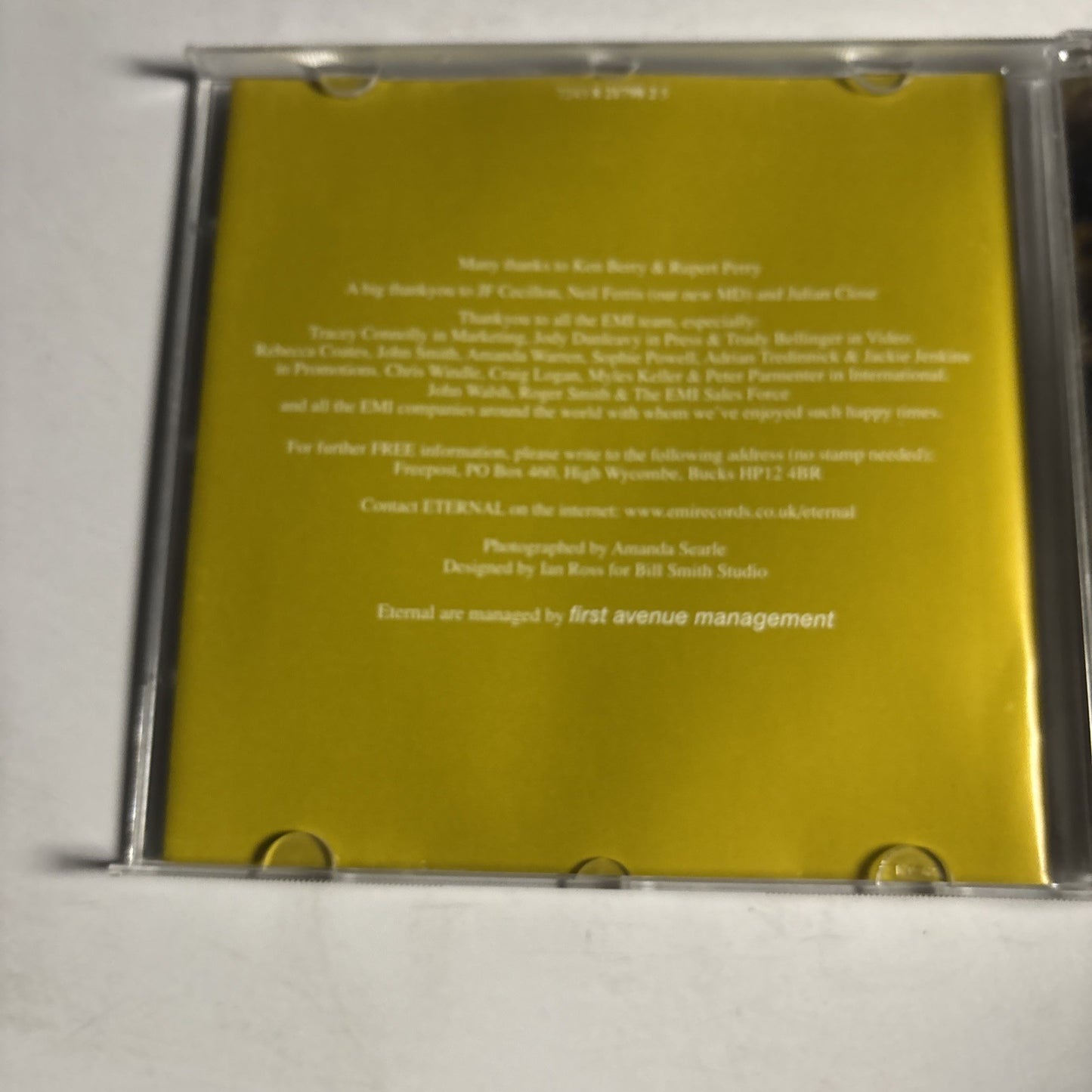 Eternal – Greatest Hits (CD, 1997) Europe 7243 8 21798 2 5