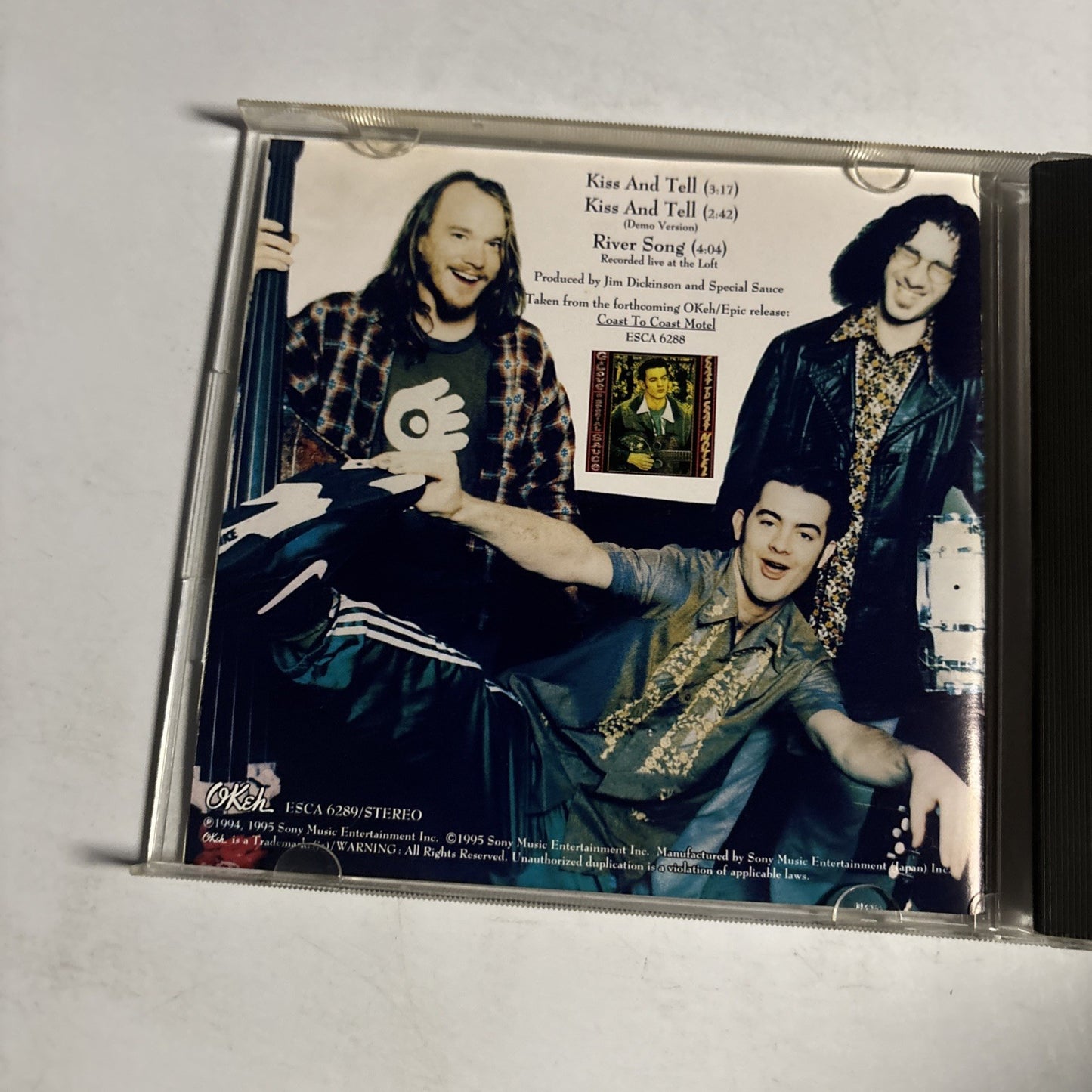 G. Love & Special Sauce – Kiss And Tell (CD, 1995) Japan ESCA 6289