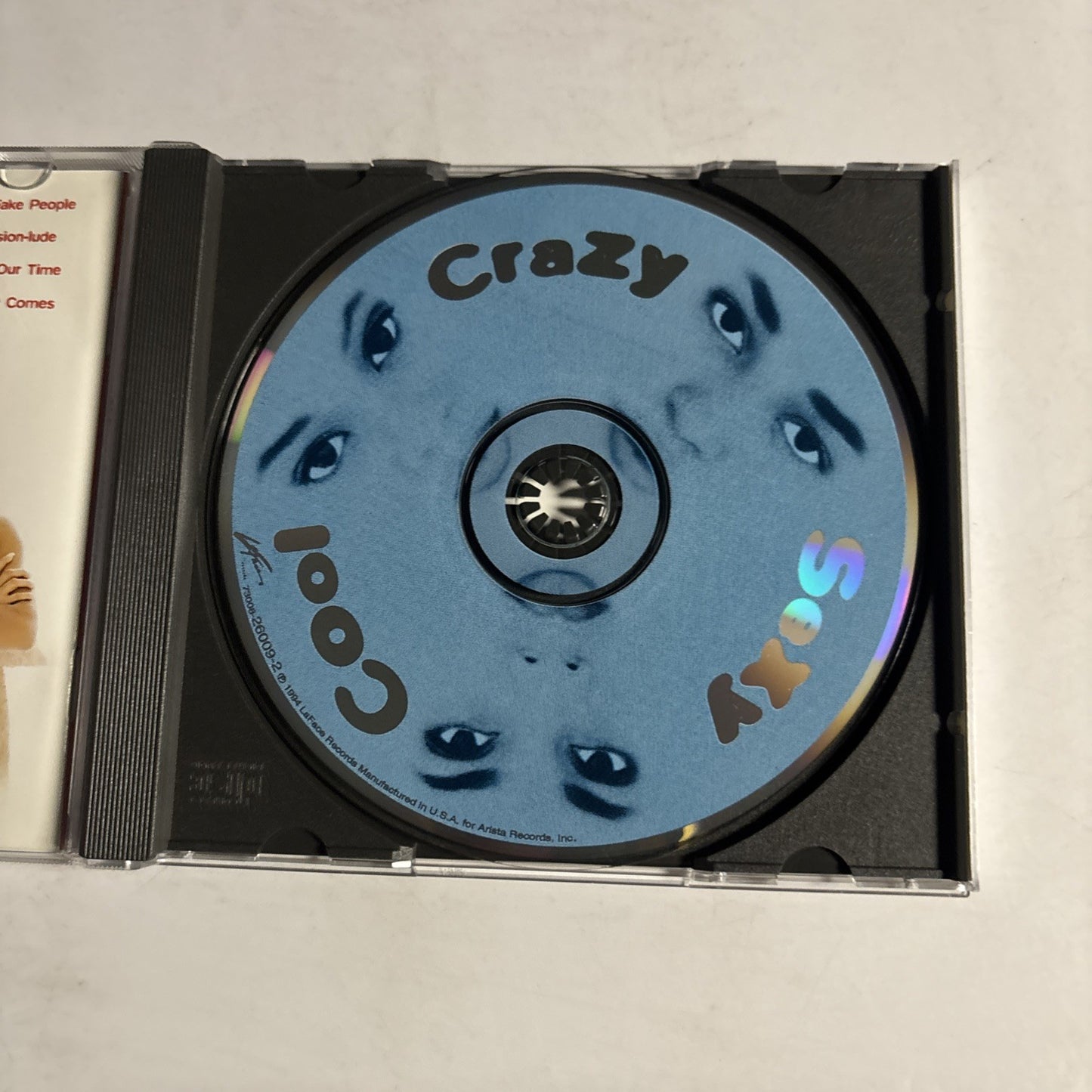 TLC – CrazySexyCool (CD, 1994) US 73008-26009-2