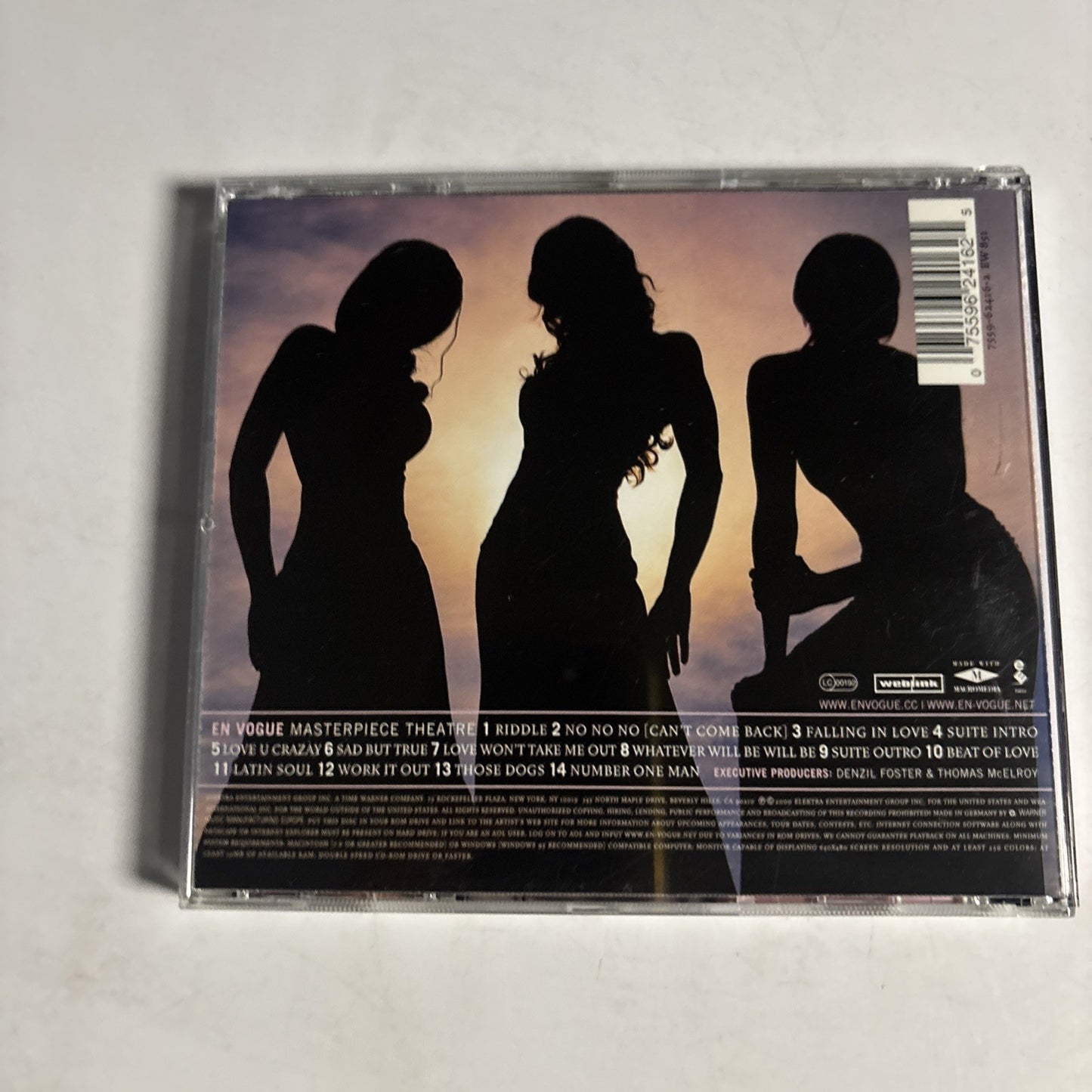 En Vogue – Masterpiece Theatre (CD, 2000) Europe 7559-62416-2