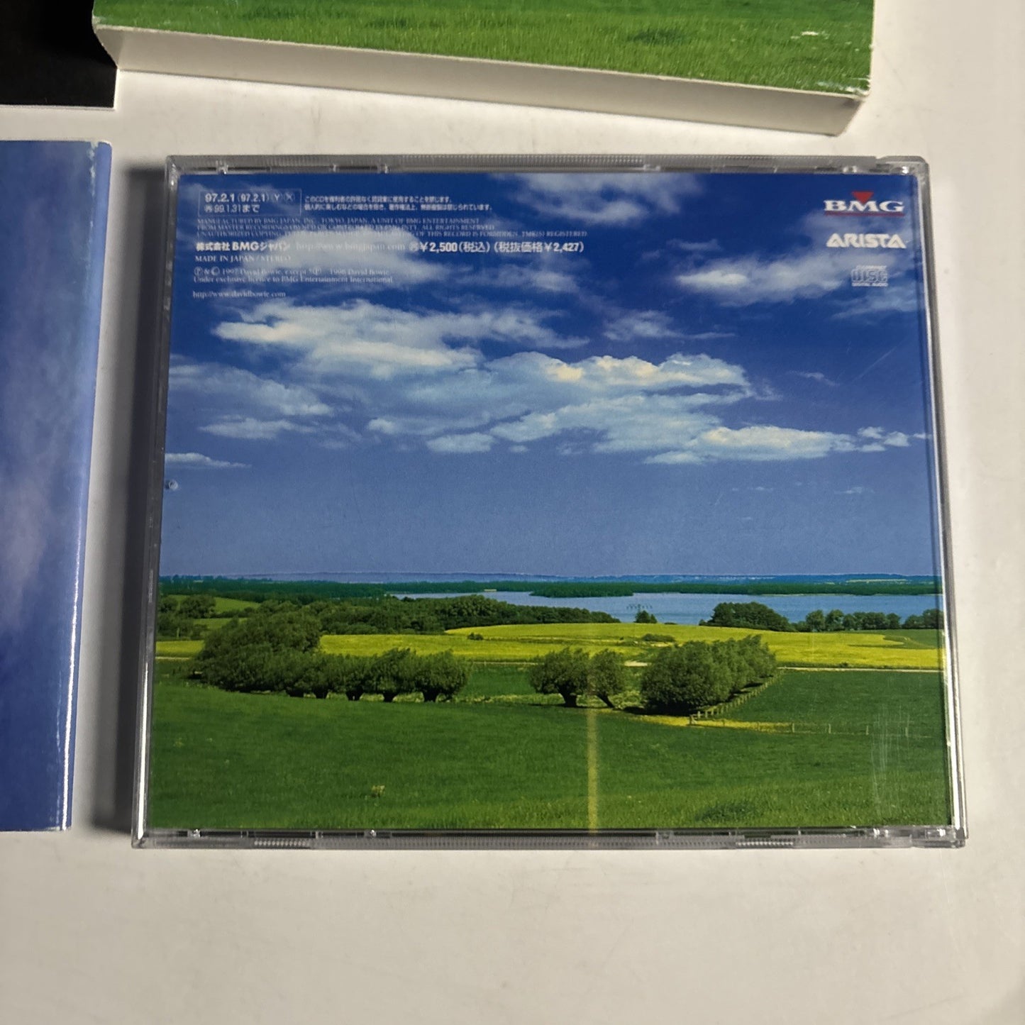 David Bowie – Earthling (CD, 1997)  Japan BVCA-721