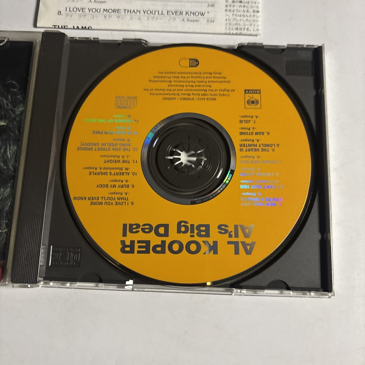 Al Kooper – Al's Big Deal (CD, 1995) Japan SRCS 6472