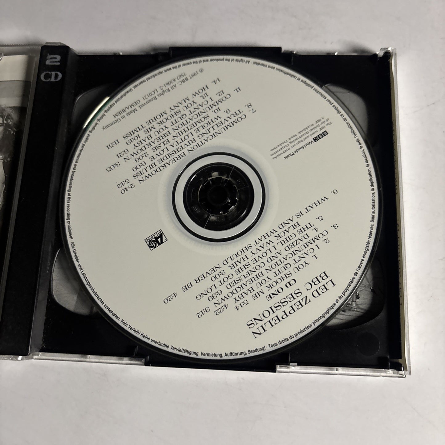 Led Zeppelin – BBC Sessions (CD, 1997) Europe 7567-83061-2