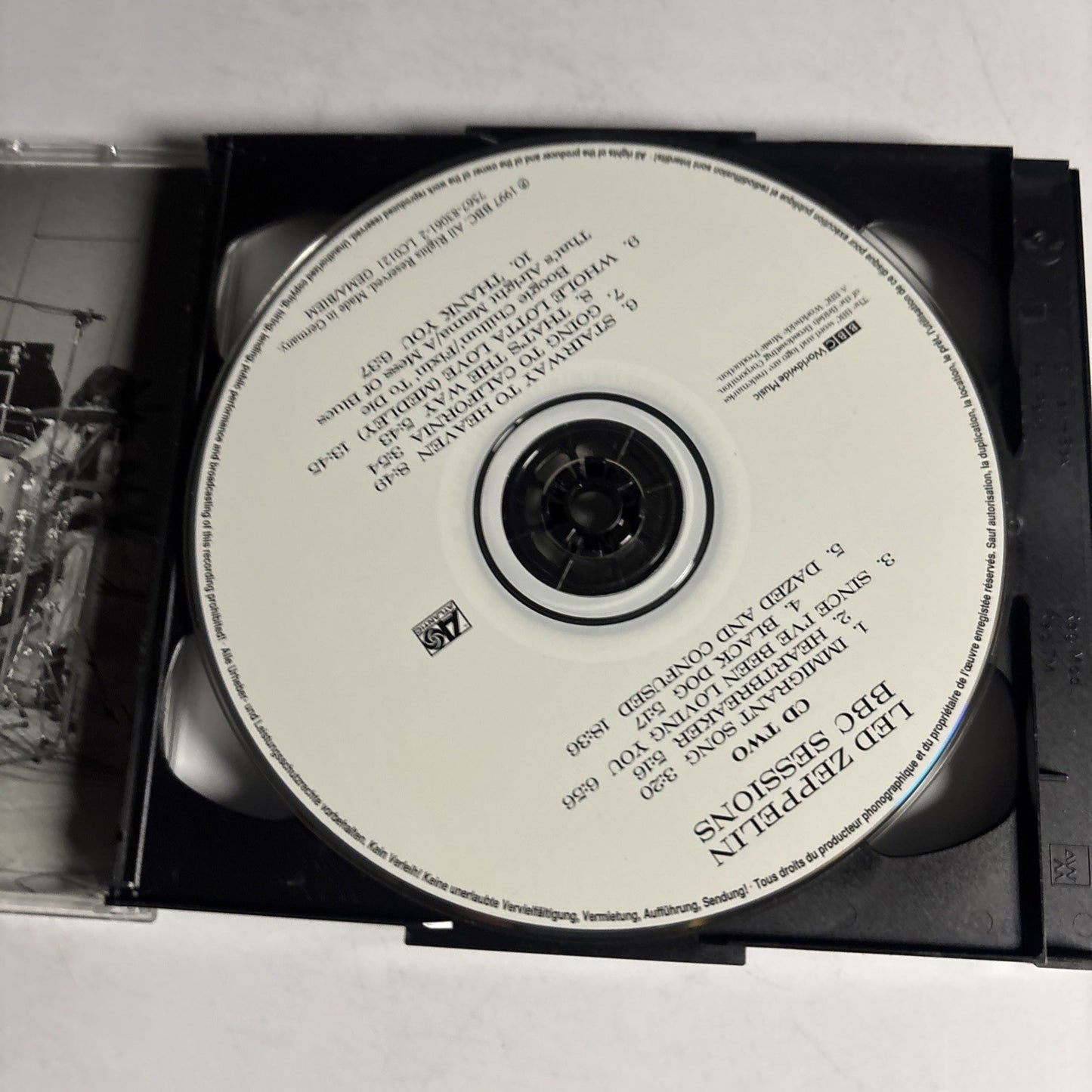Led Zeppelin – BBC Sessions (CD, 1997) Europe 7567-83061-2