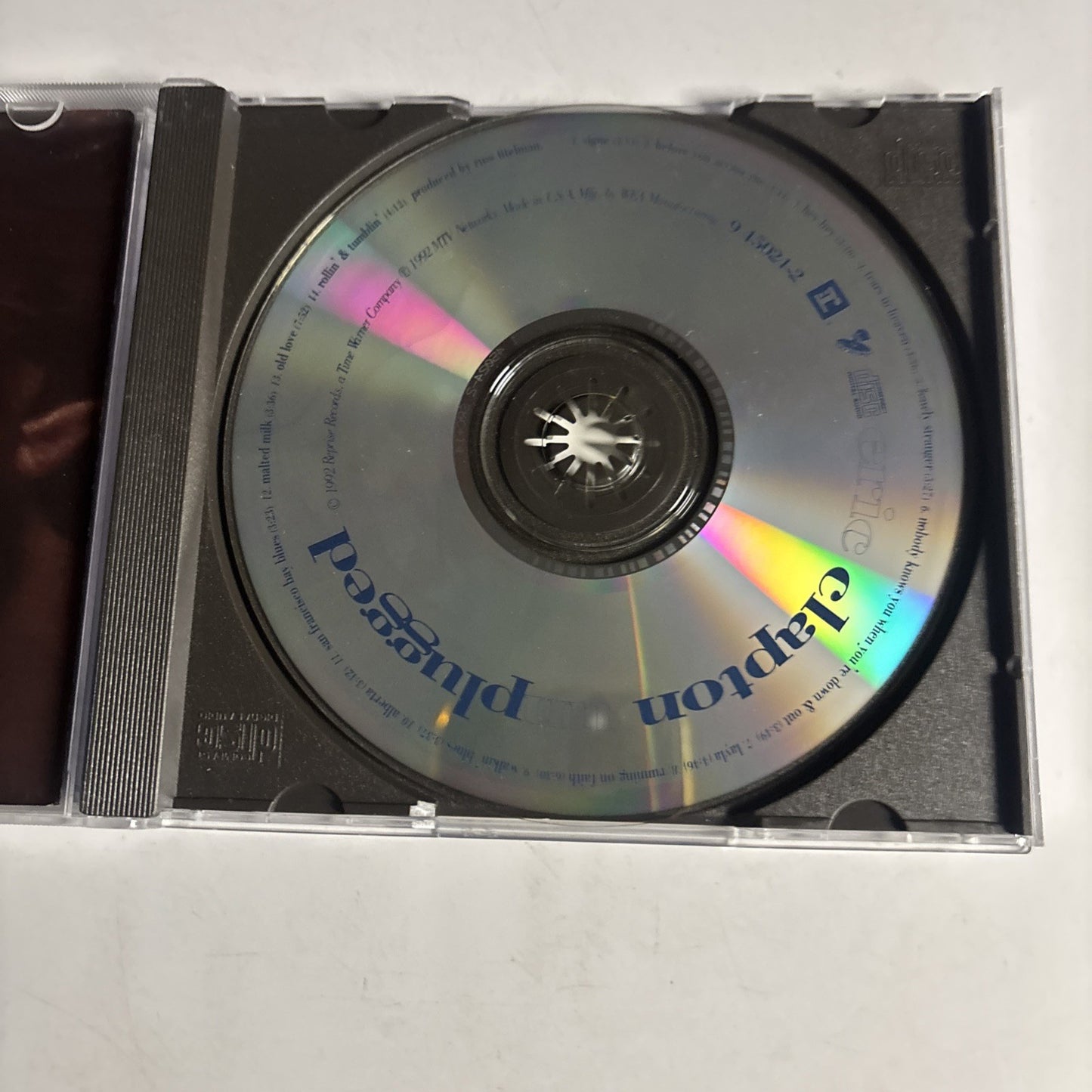 Eric Clapton – Unplugged (CD, 1992) US 9450242