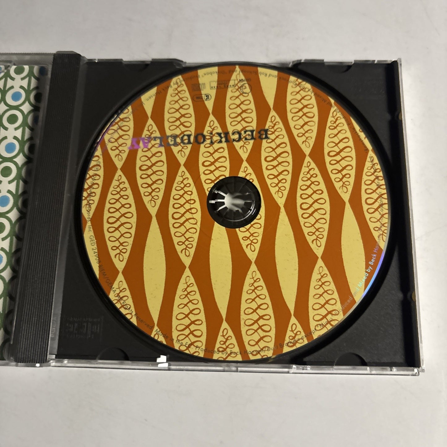 Beck – Odelay (CD, 1996) Europe GED 24908