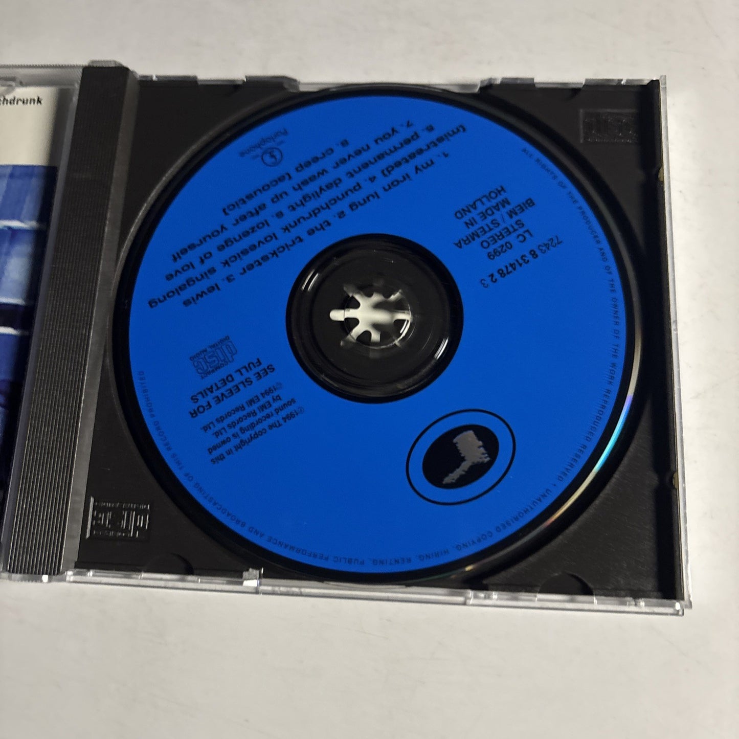 Radiohead – My Iron Lung (CD, 1994) Europe 7243 8 31478 2 3