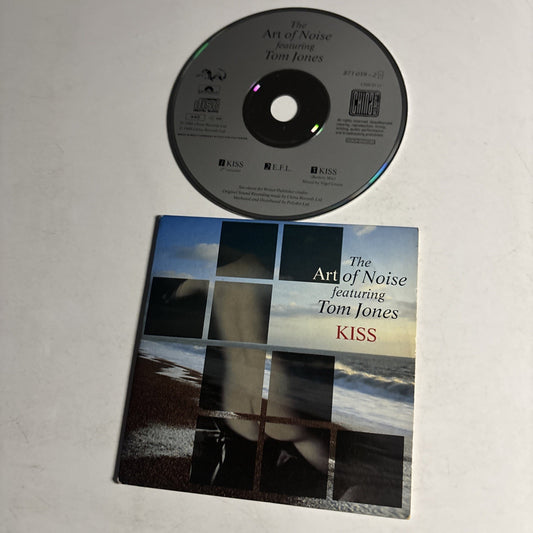 The Art Of Noise, Tom Jones – Kiss (CD, 1988) Europe Digipak 871 039-2