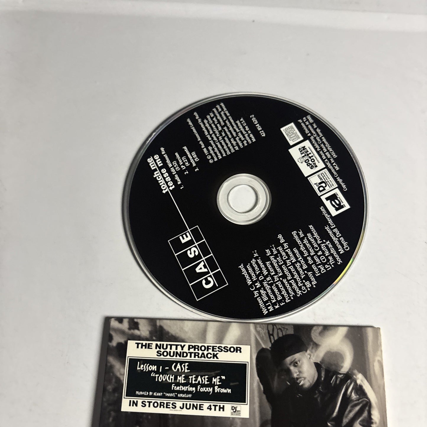 Case – Touch Me Tease Me (CD, 1996) US 422 854 620-2