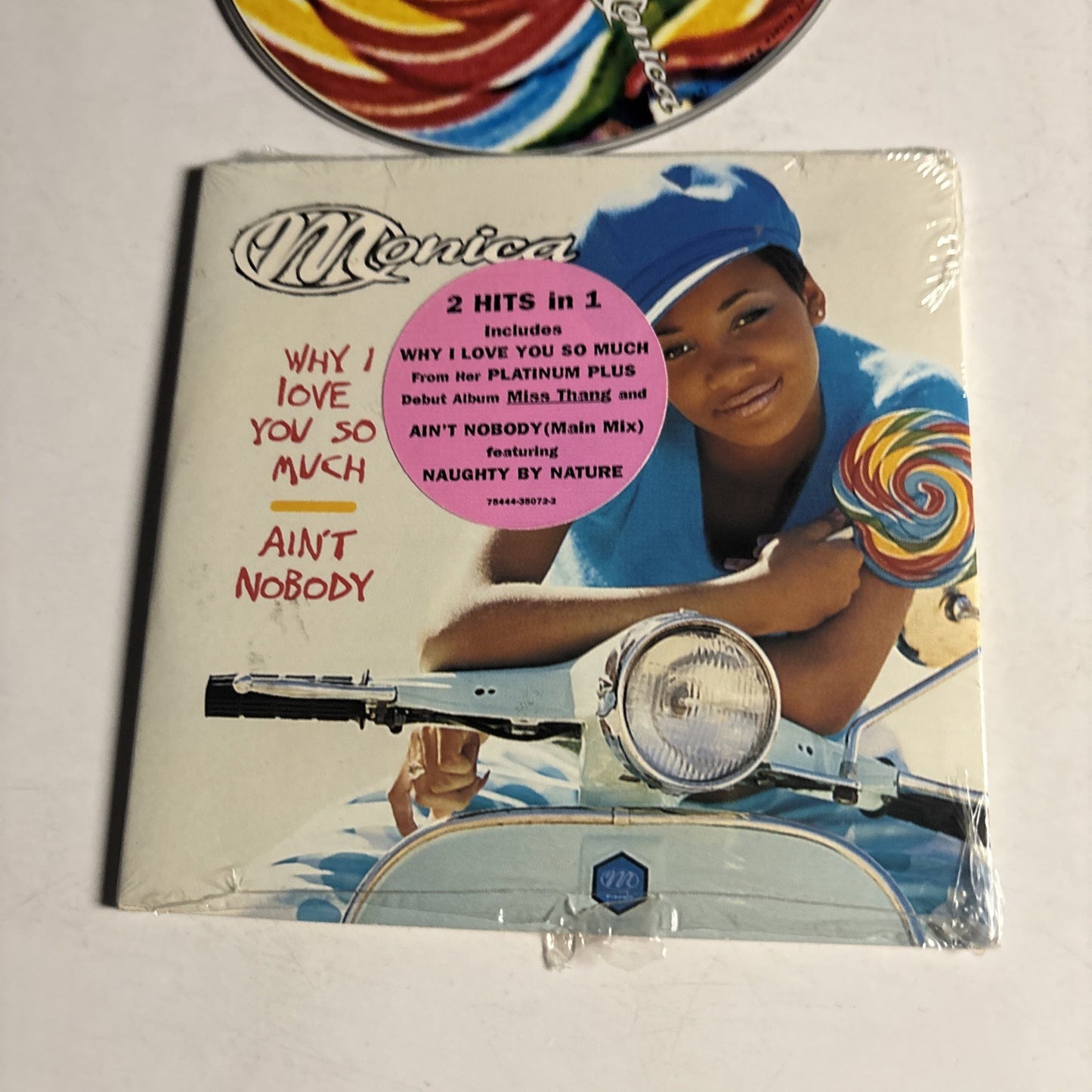 Monica – Why I Love You So Much / Ain't Nobody (CD, 1995) US 75444-35072-2