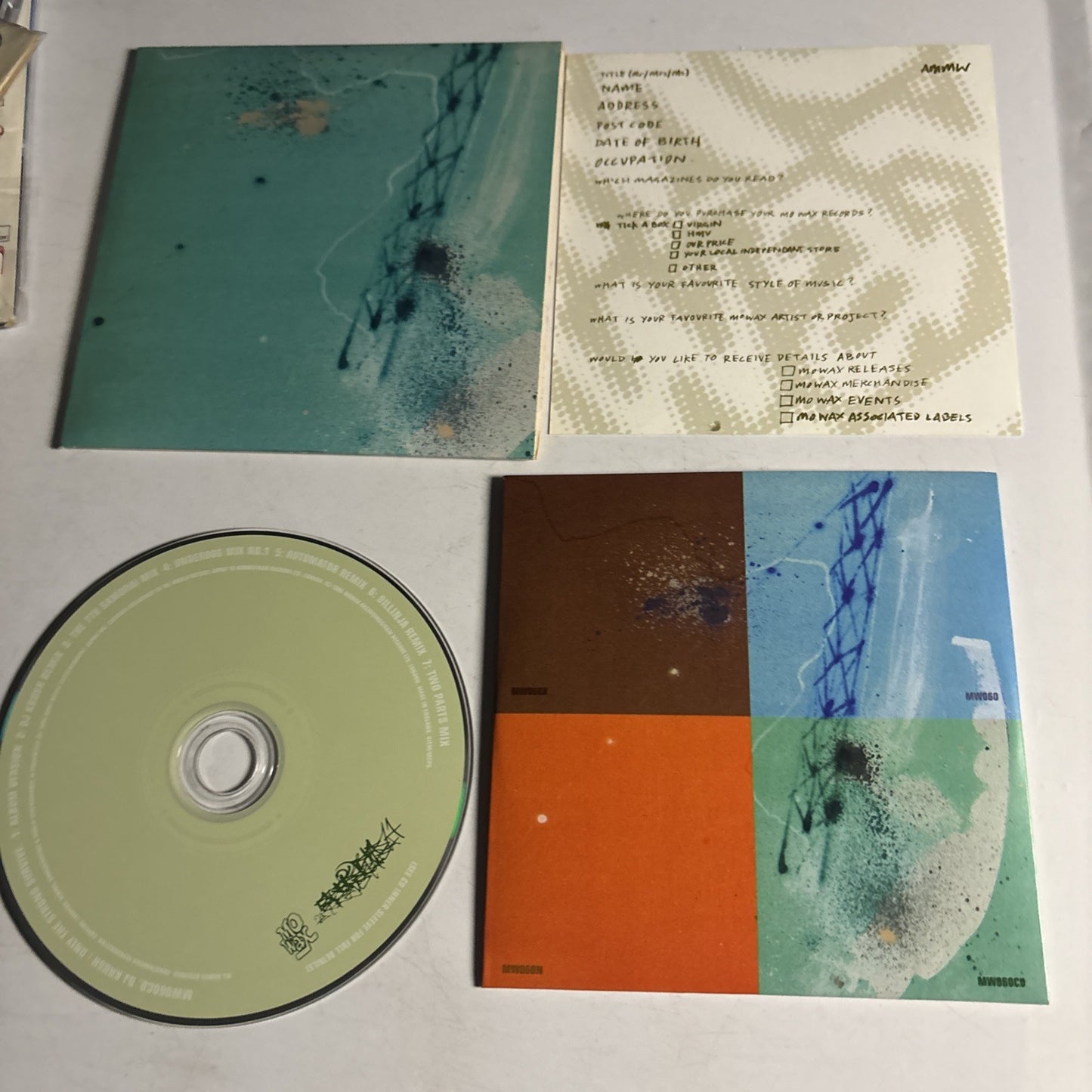 DJ Krush – Only The Strong Survive (CD, 1996) UK MW060CD