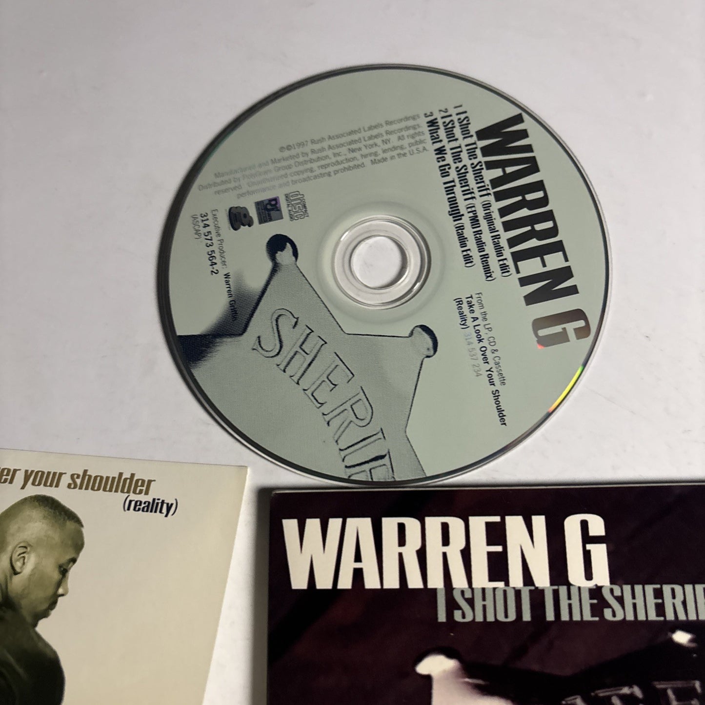 Warren G – I Shot The Sheriff (CD, 1997) US 314 573 564-2