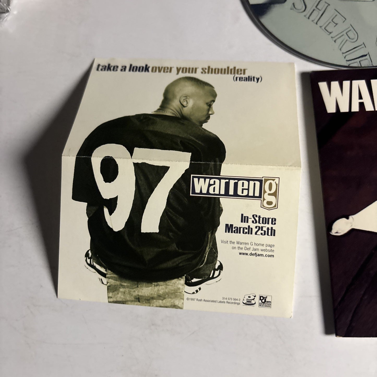 Warren G – I Shot The Sheriff (CD, 1997) US 314 573 564-2