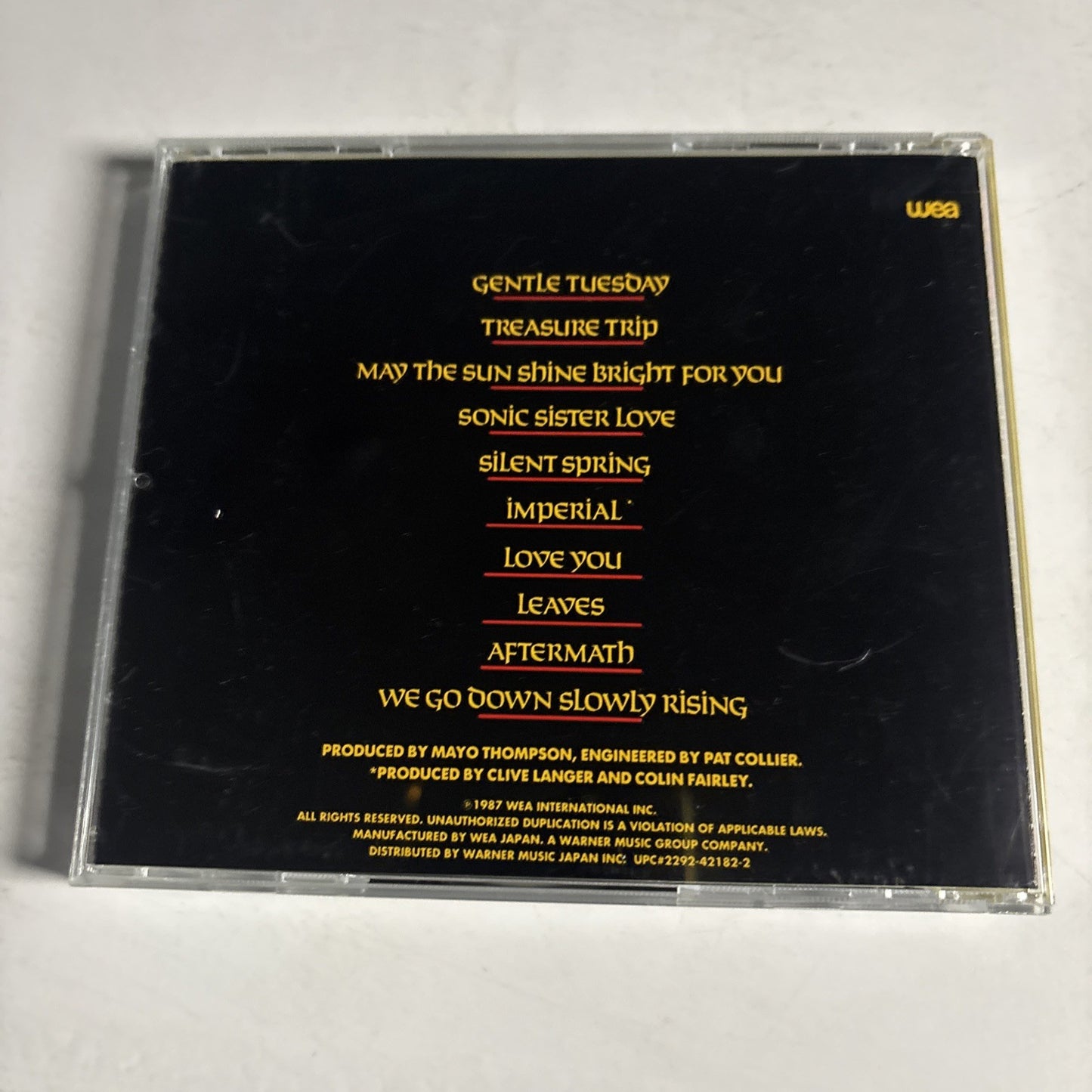 Primal Scream – Sonic Flower Groove (CD, 1997) Japan WPCR-1328