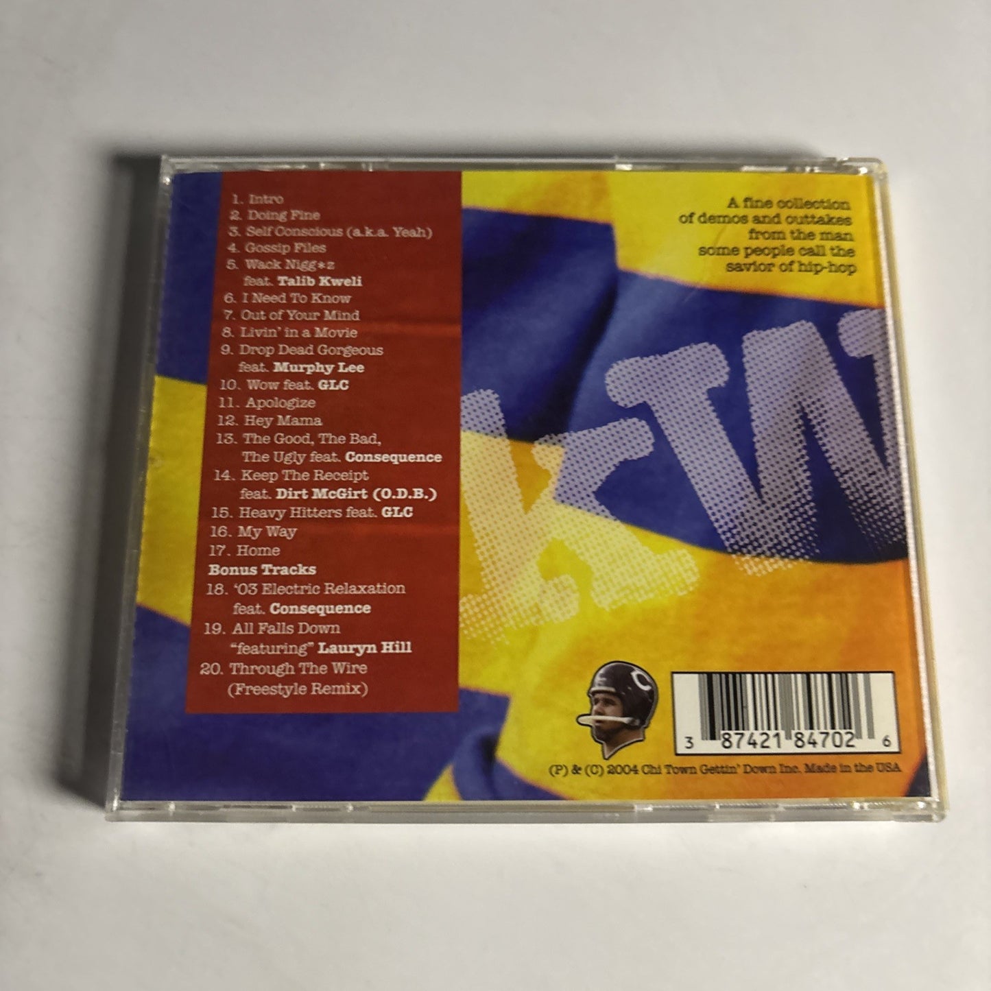 Kanye West – Freshmen Adjustment (CD, 2005) US CTGD 8470