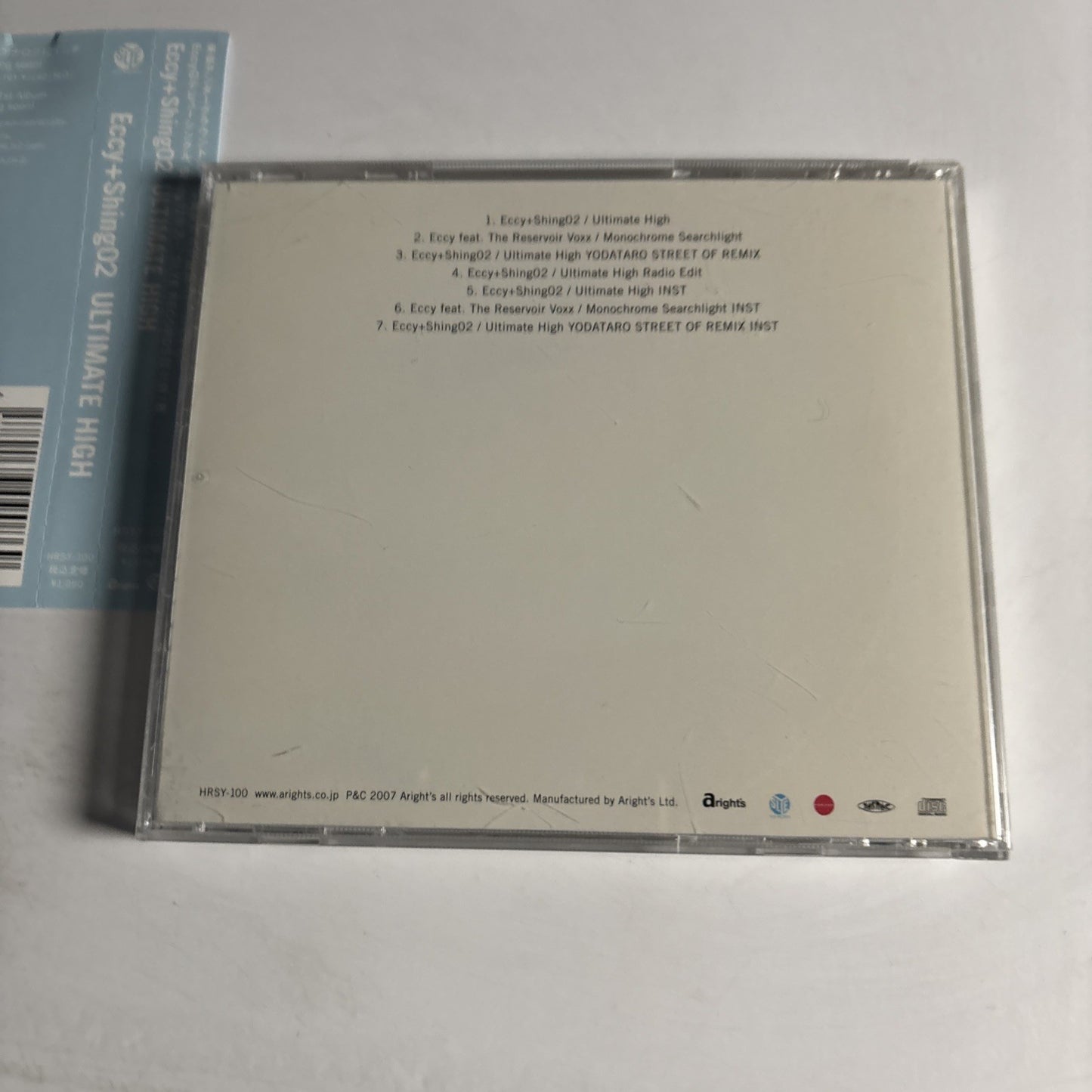 Eccy, Shing02 – Ultimate High (CD, 2007) Japan obi HRSY-100