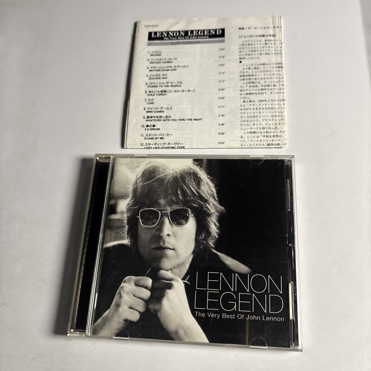 Lennon Legend (The Very Best Of John Lennon) (CD, 1998) Japan TOCP-51110