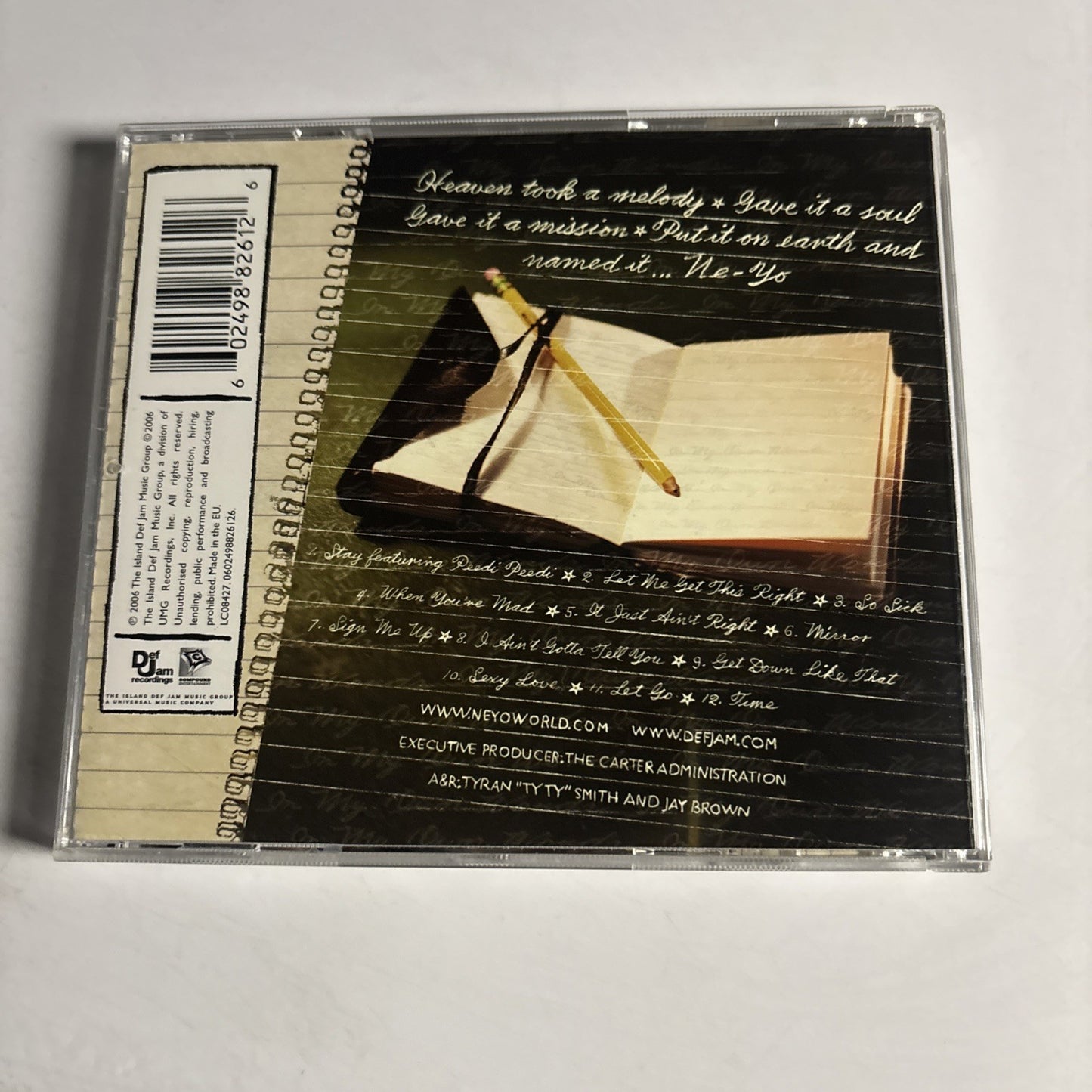 Ne-Yo – In My Own Words (CD, 2006) Europe 0602498826126