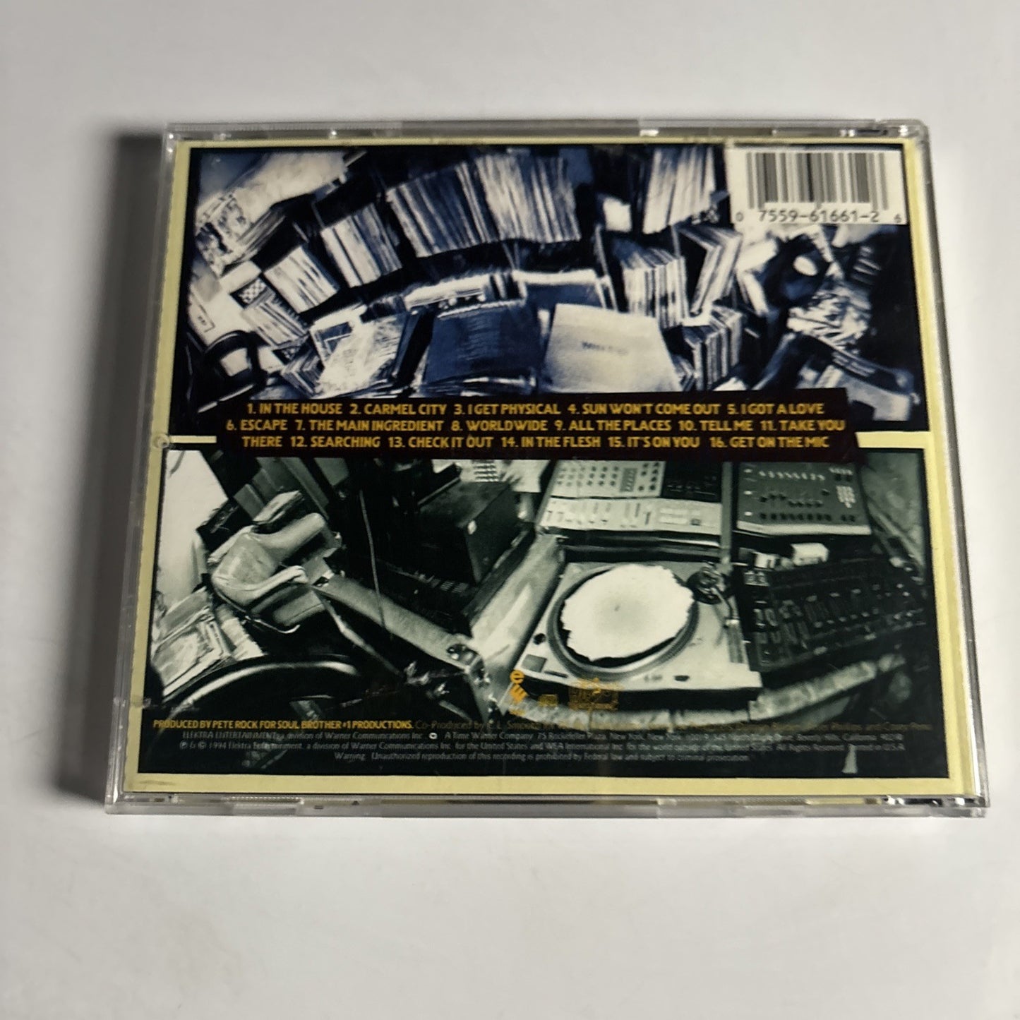 Pete Rock & C.L. Smooth – The Main Ingredient (CD, 1994) US 61661-2