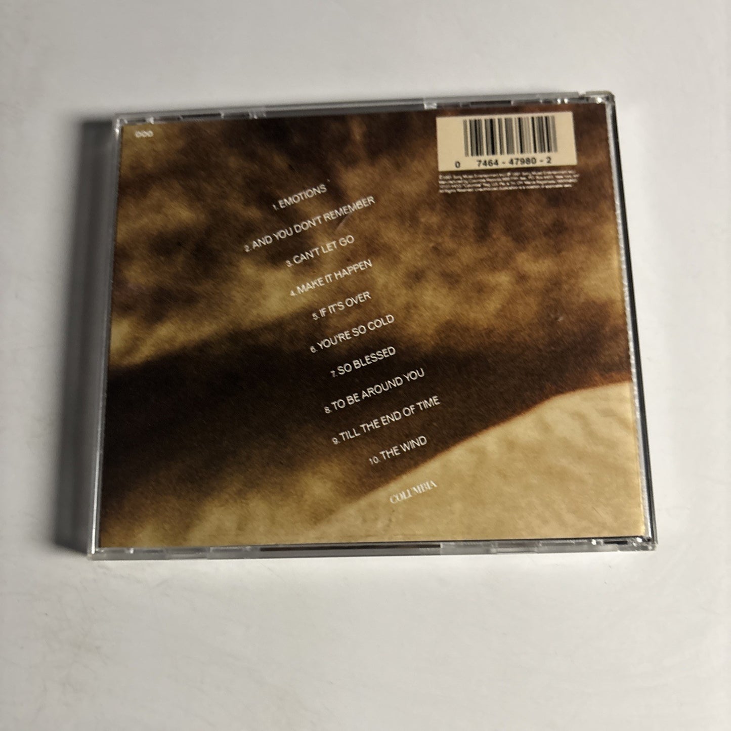 Mariah Carey – Emotions (CD, 1991) US CK 47980