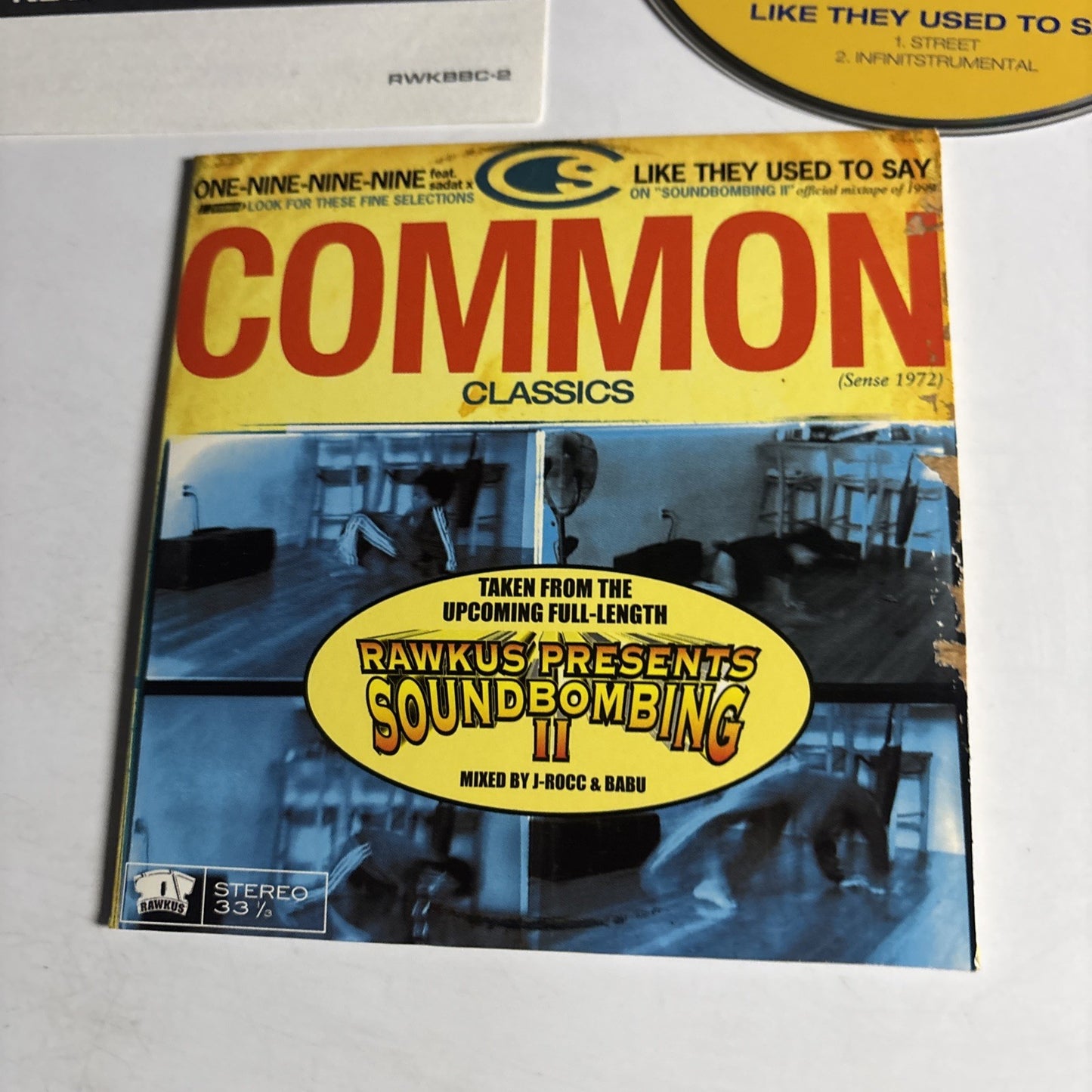Common – One-Nine-Nine-Nine / Like They Used To Say (CD, 1999) US PCDS 53474