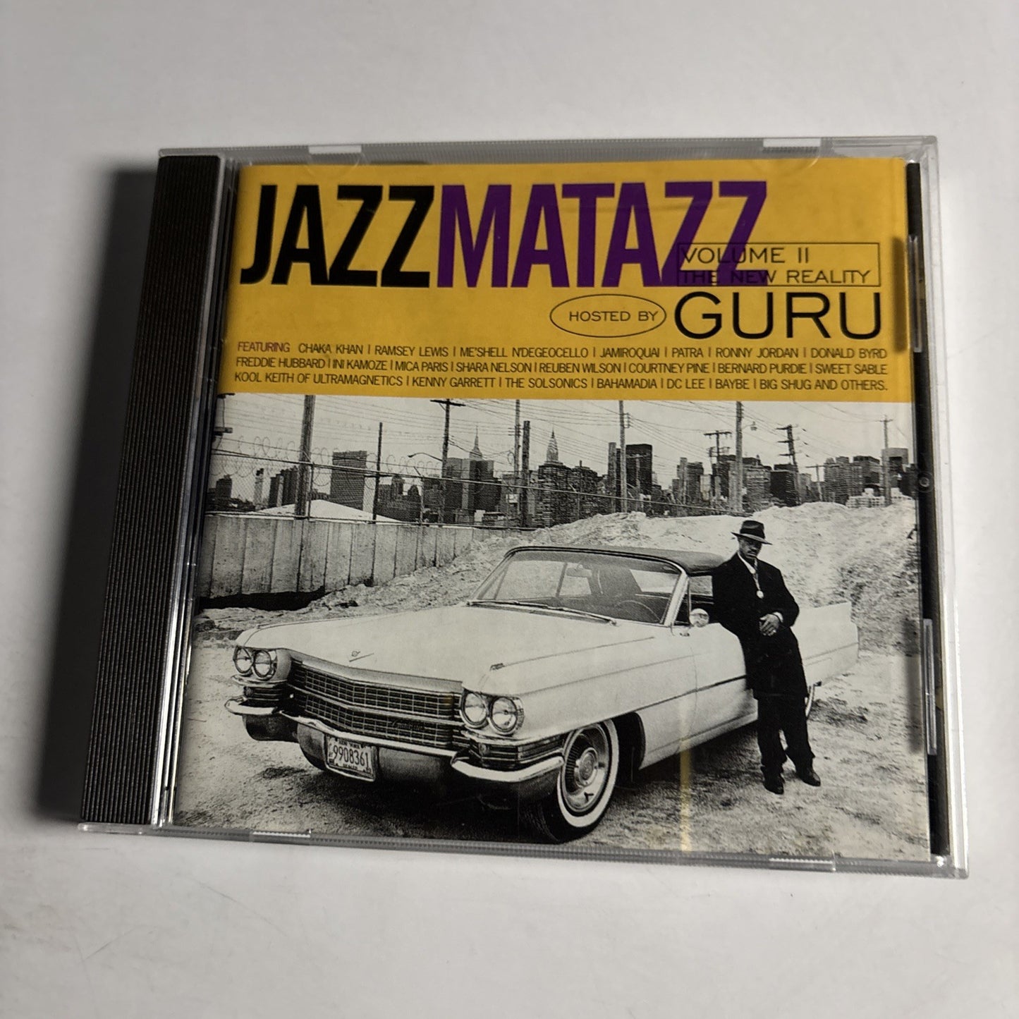 Guru – Jazzmatazz Volume II: The New Reality (CD, 1995) Europe 7243 8 34806 2 3