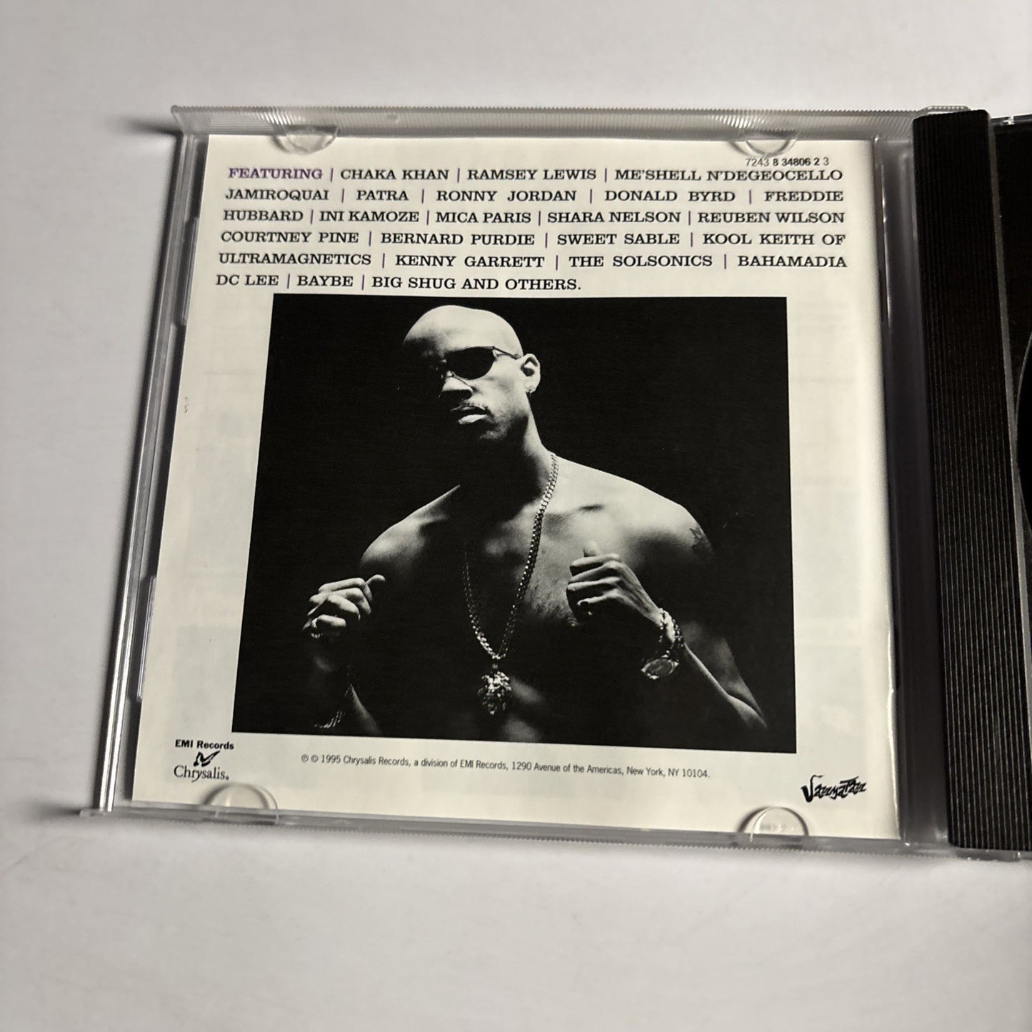 Guru – Jazzmatazz Volume II: The New Reality (CD, 1995) Europe 7243 8 34806 2 3