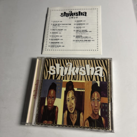 Shikisha – Belt It Out! (CD, 1996) Japan Bonus Track ESCA 6564