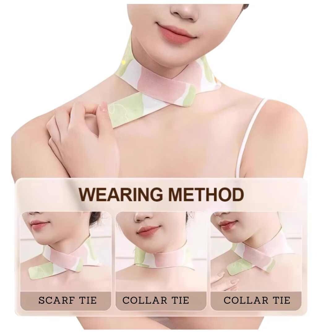 ThermiKind Herbal Neck & Shoulder Heat Wrap – 5hr Warmth, No Sticky Residue