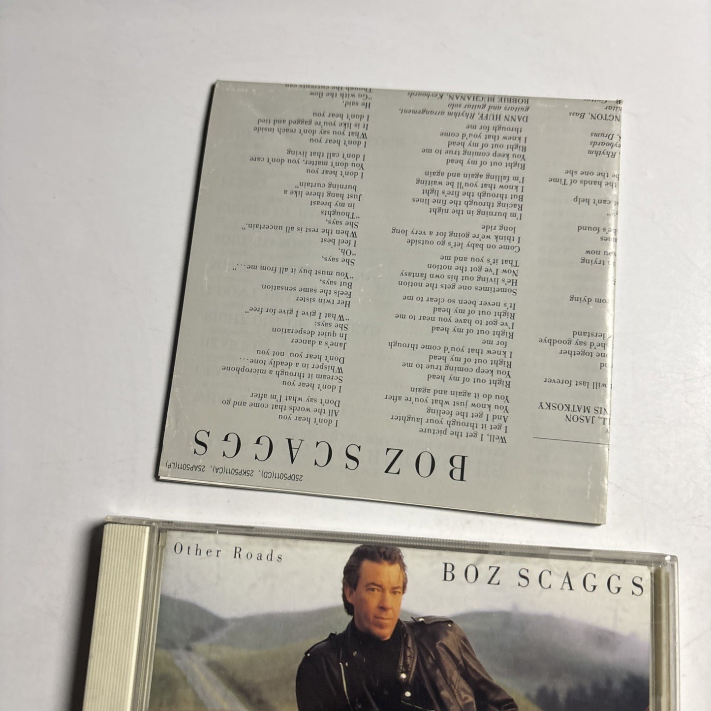 Boz Scaggs – Other Roads (CD, 1988) Japan 25DP 5011