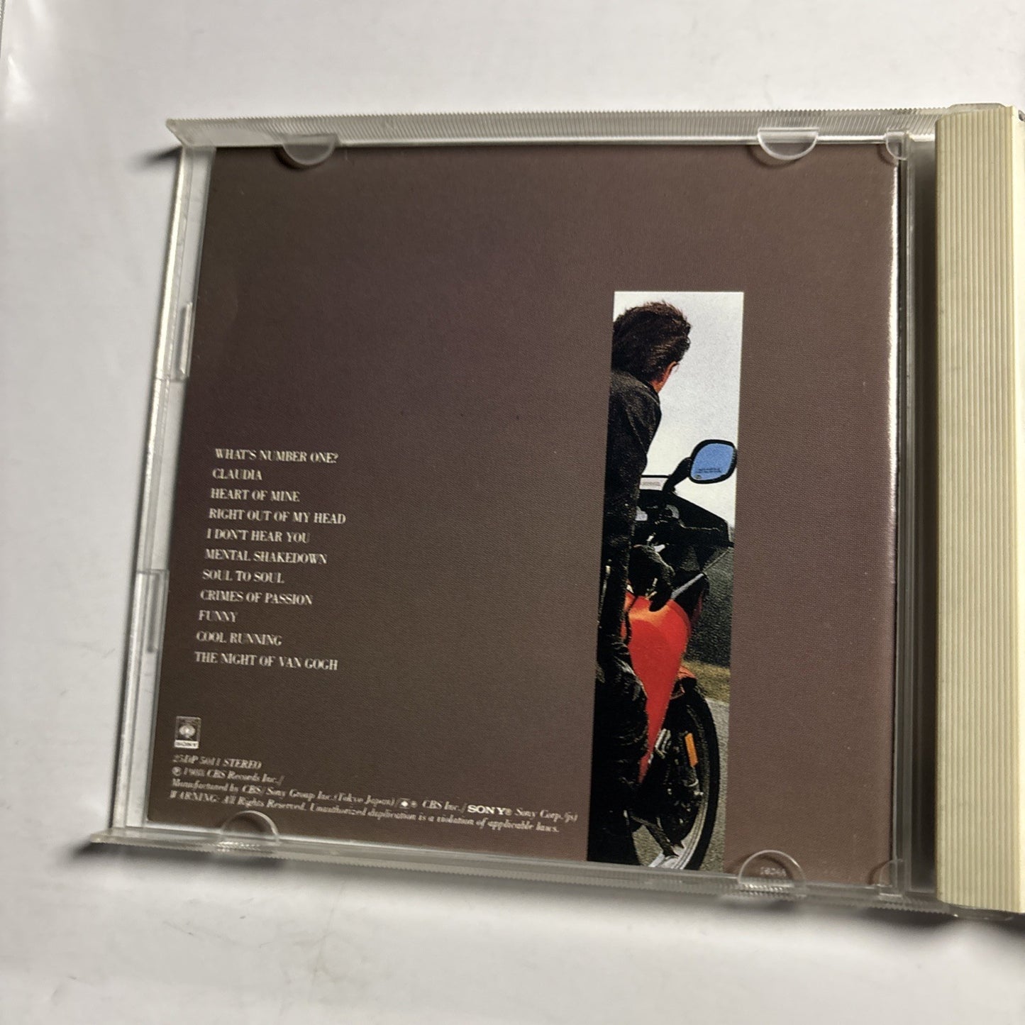Boz Scaggs – Other Roads (CD, 1988) Japan 25DP 5011