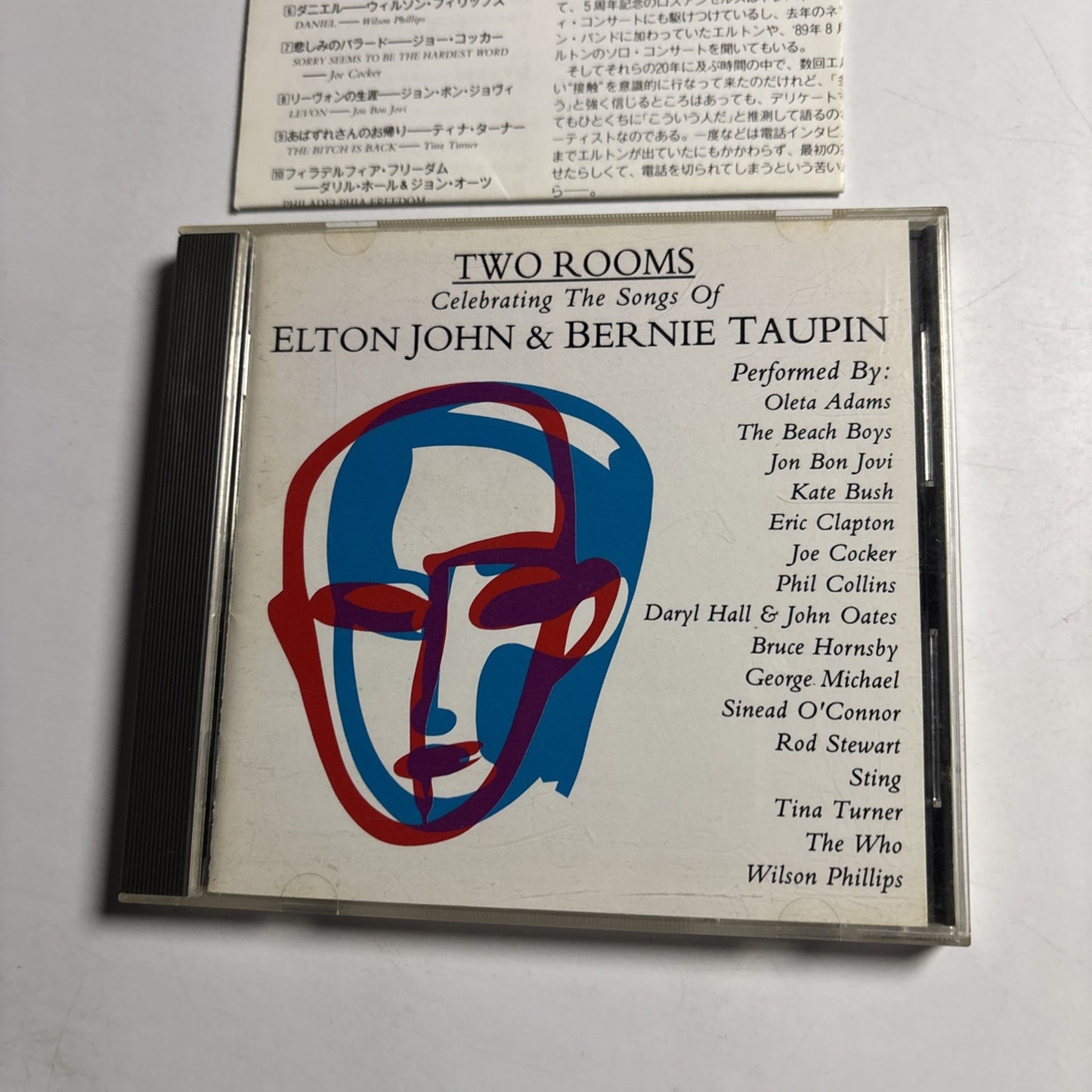 Two Rooms - Celebrating The Songs Of Elton John & Bernie Taupin (CD, 1991) Japan