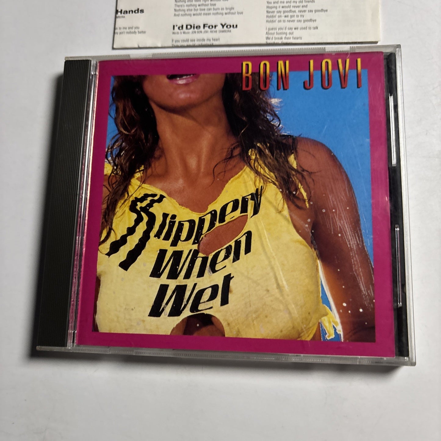 Bon Jovi – Slippery When Wet (CD, 1986)  Japan 32PD-148