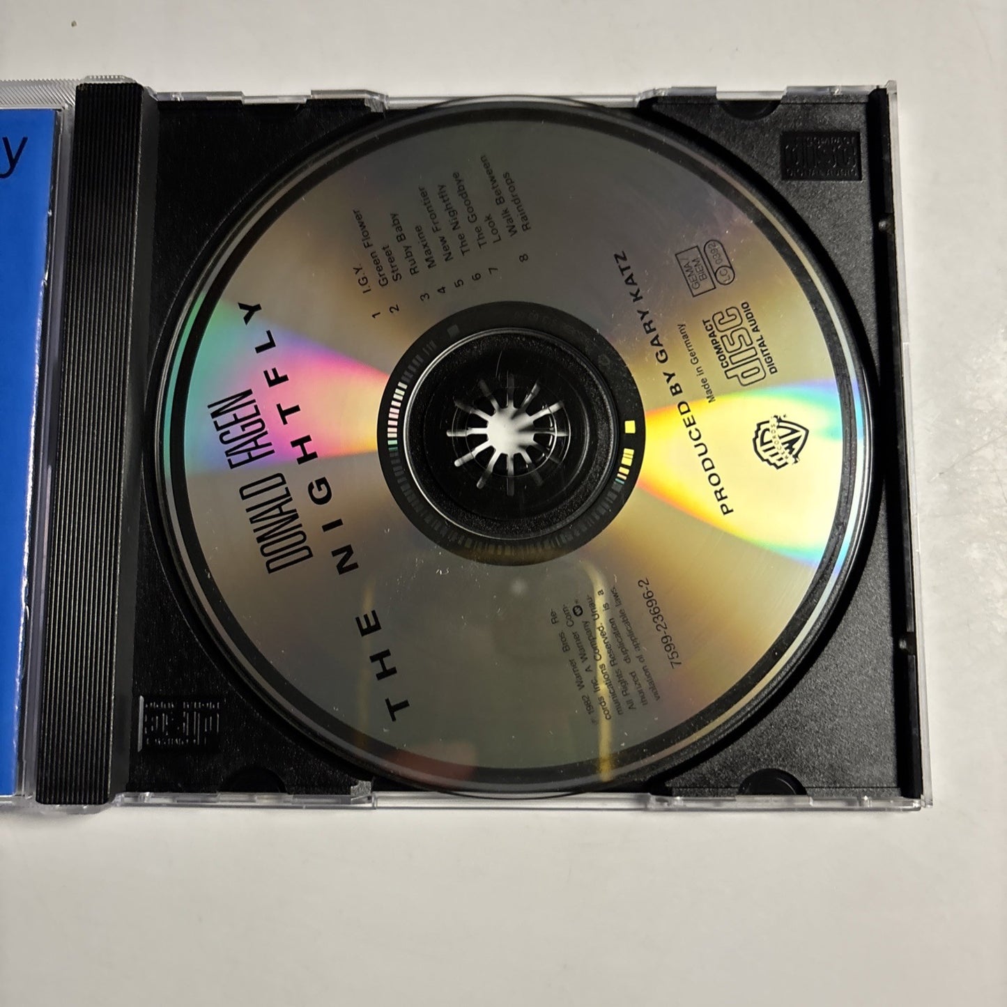 Donald Fagen – The Nightfly (CD, 1986) Europe 923 696-2