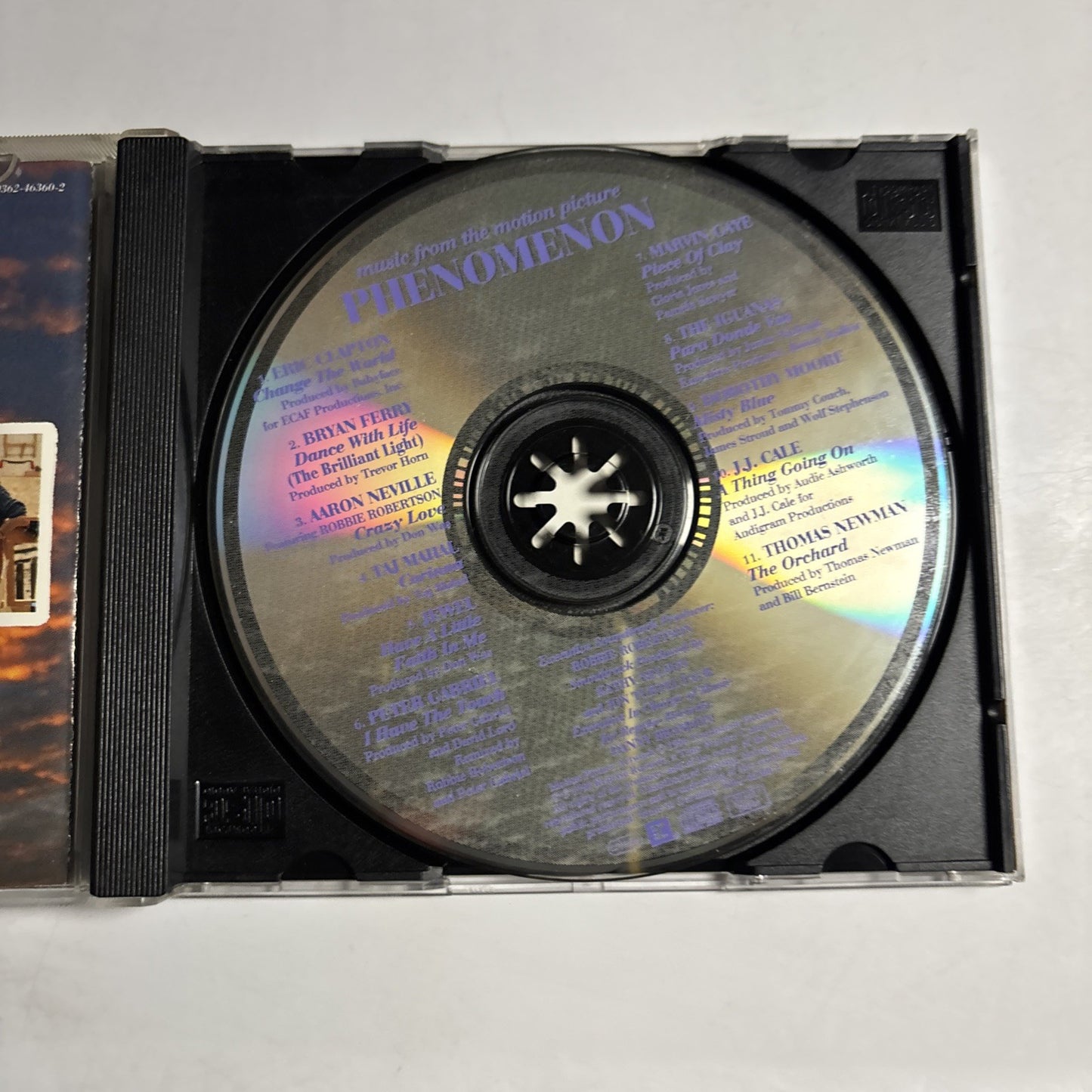 John Travolta – Music From The Motion Picture Phenomenon (CD, 1996) US 9 46360-2