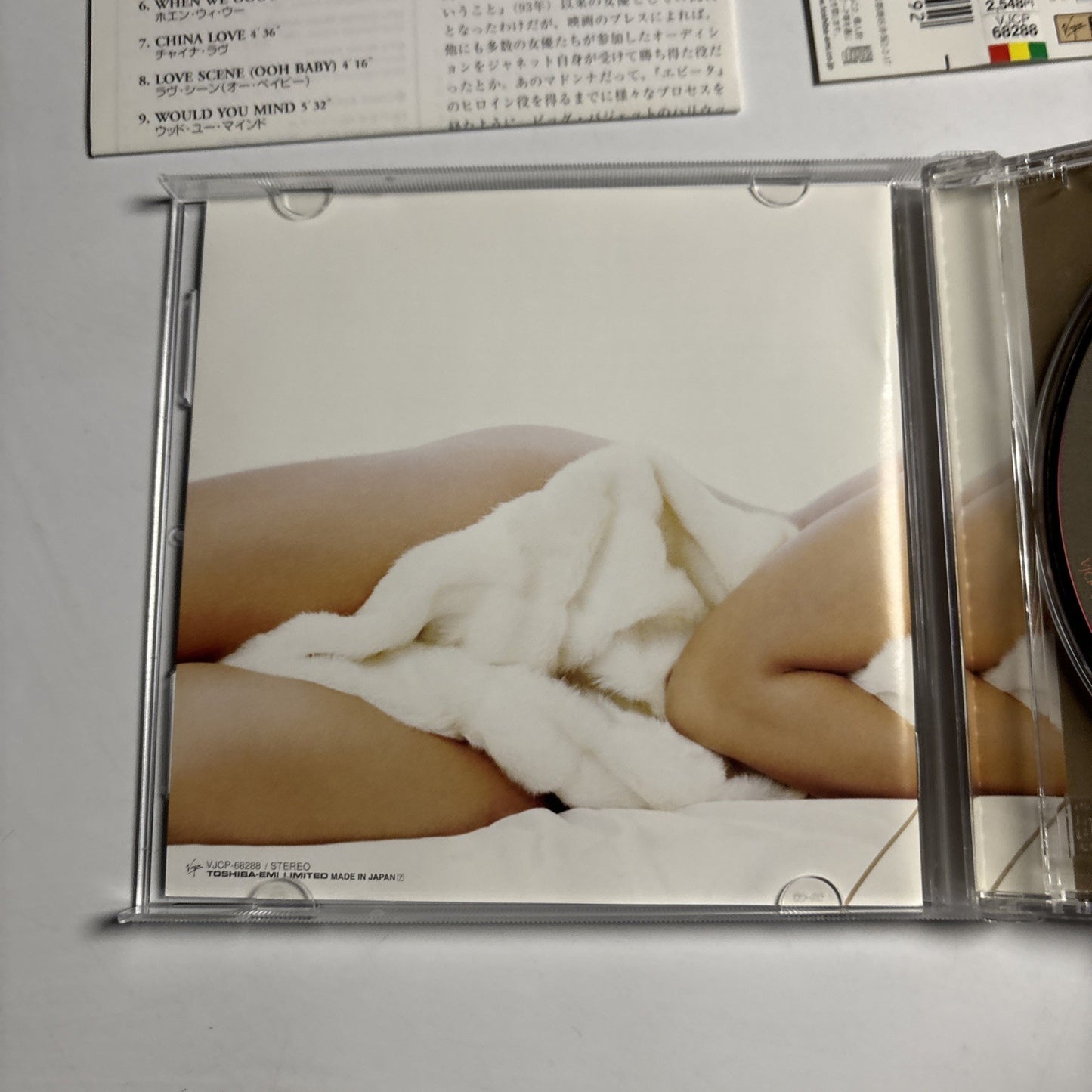 Janet Jackson – All For You (CD, 2001) Japan Bonus Track Obi VJCP-68288