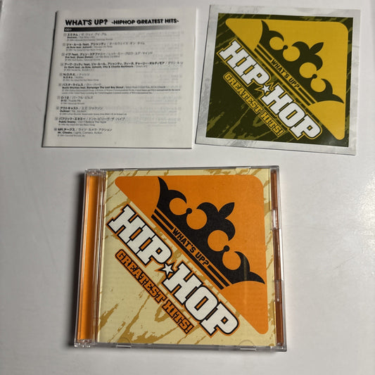 Various – What's Up? (Hip-Hop Greatest Hits) (CD, 2003) Japan UICZ-9001/2