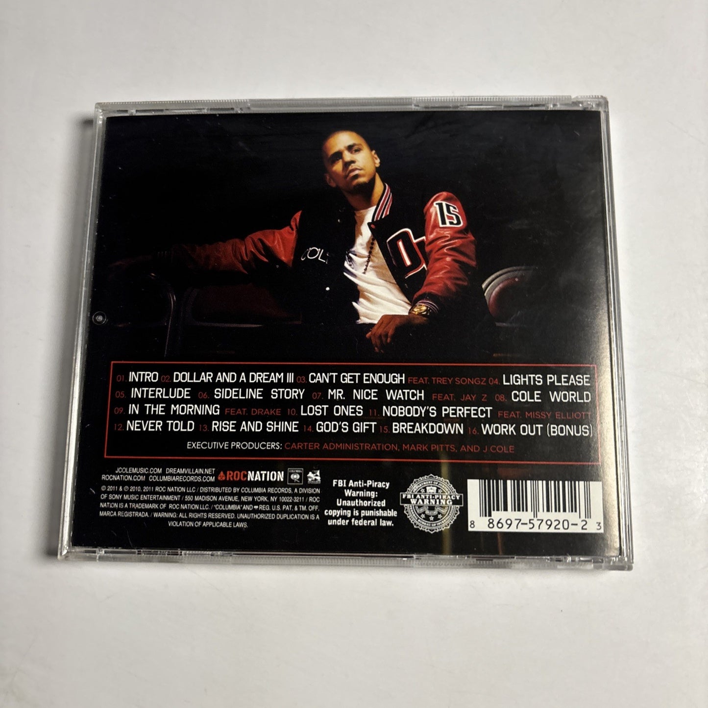 J. Cole – Cole World: The Sideline Story (CD, 2011) Europe 88697 57920 2