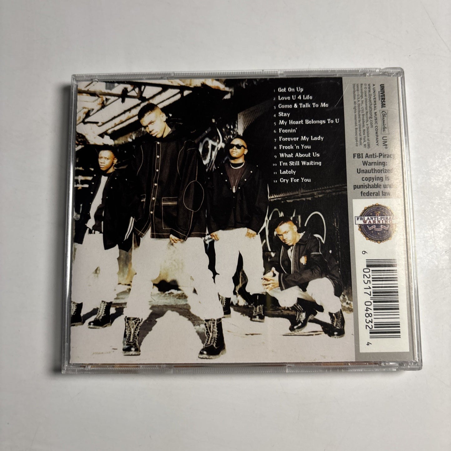 Jodeci – The Best Of Jodeci (CD, 2007) US B0007396-02