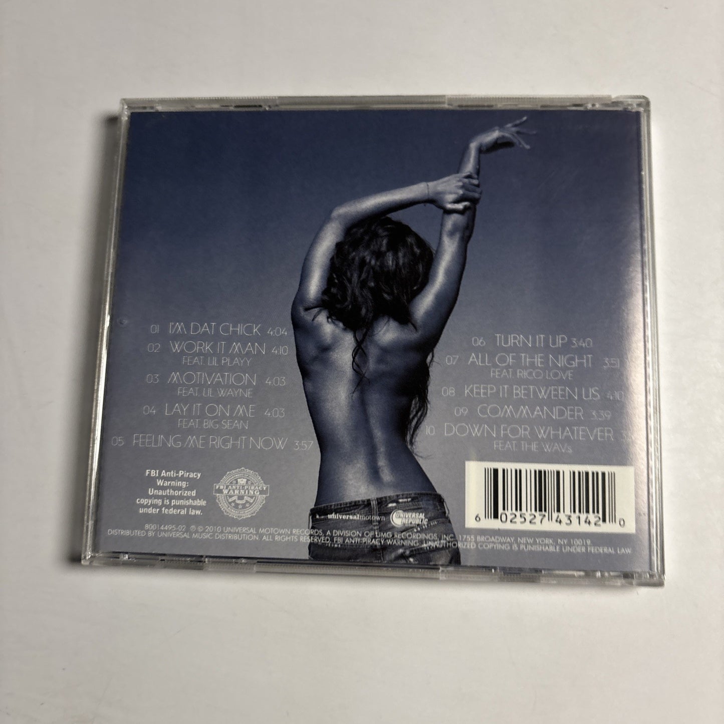 Kelly Rowland – Here I Am (CD, 2011) US B0014495-02
