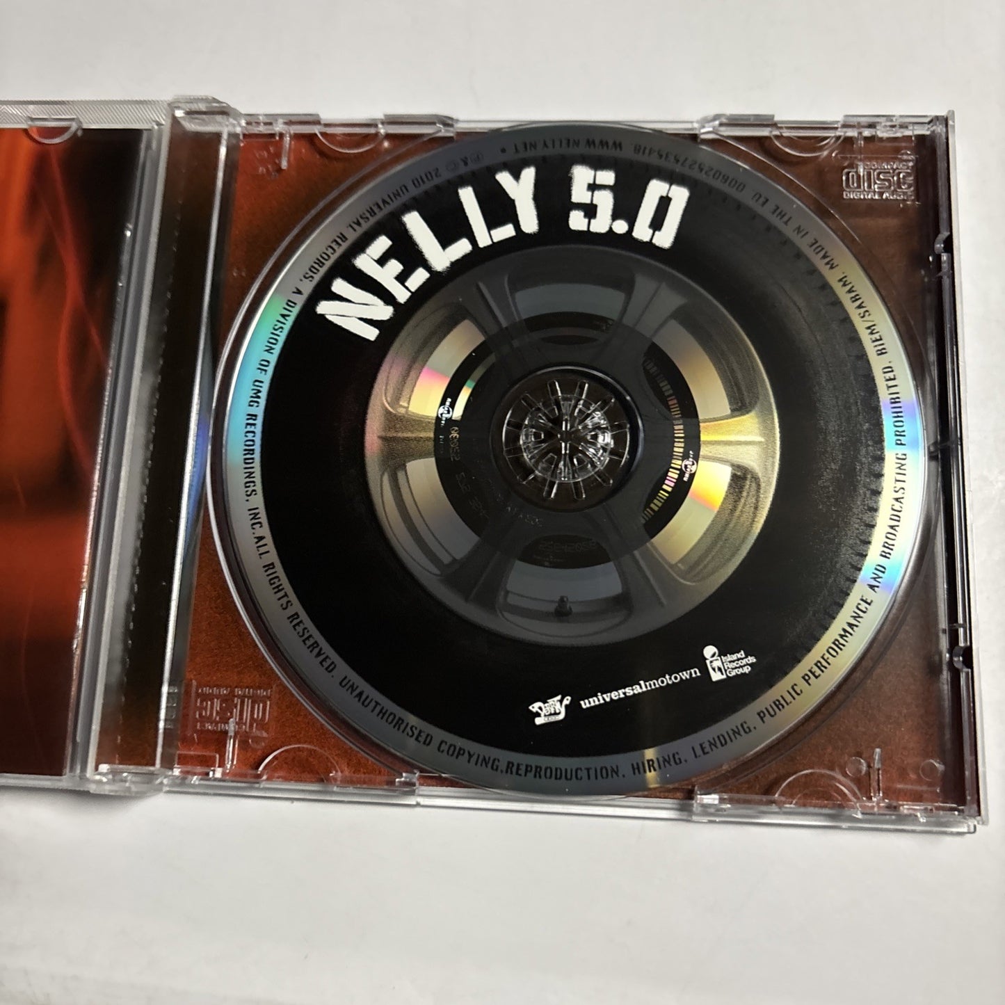 Nelly – 5.0 (CD, 2010) US B0014991-02