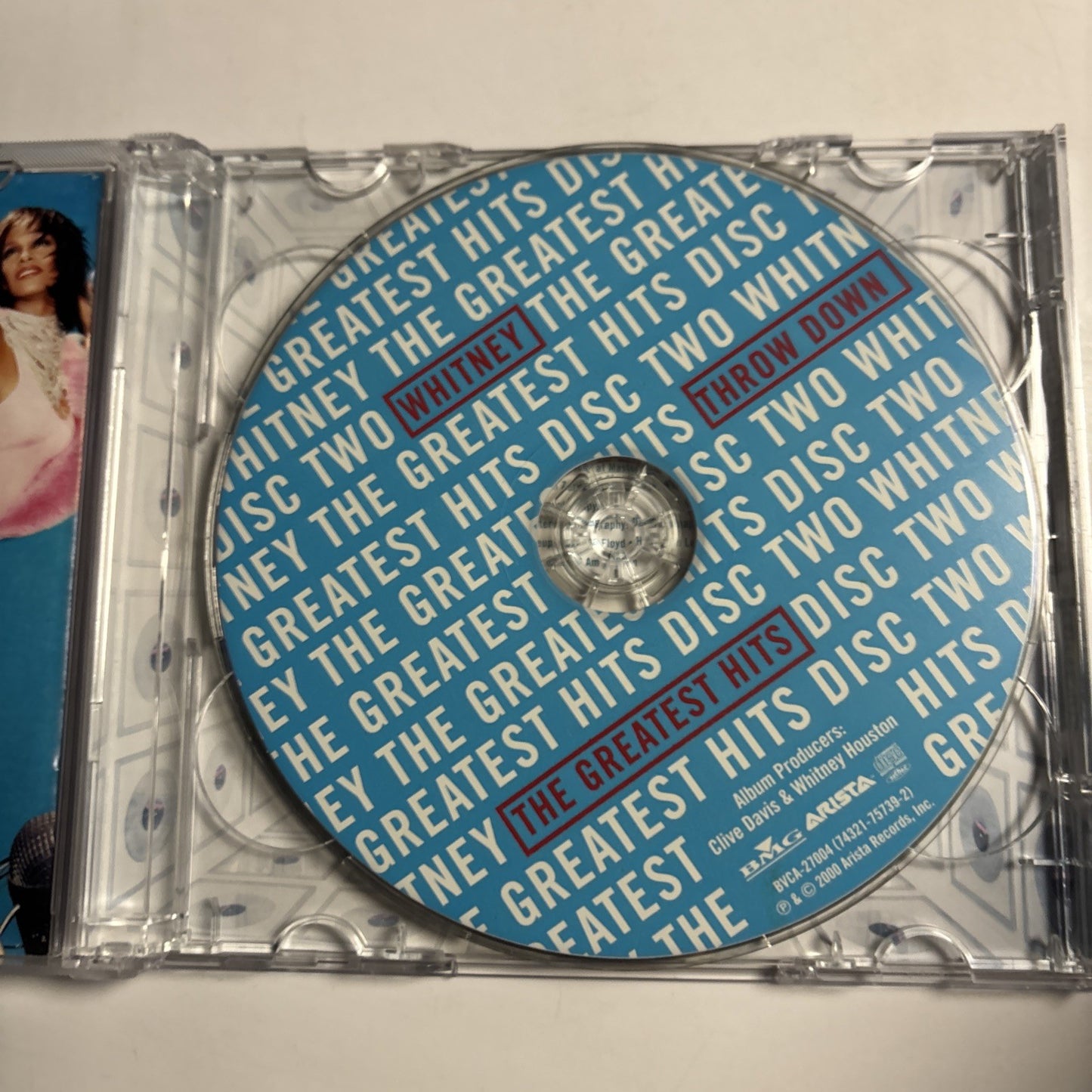 Whitney Houston – The Greatest Hits (CD, 2000) Japan BVCA-27003-4